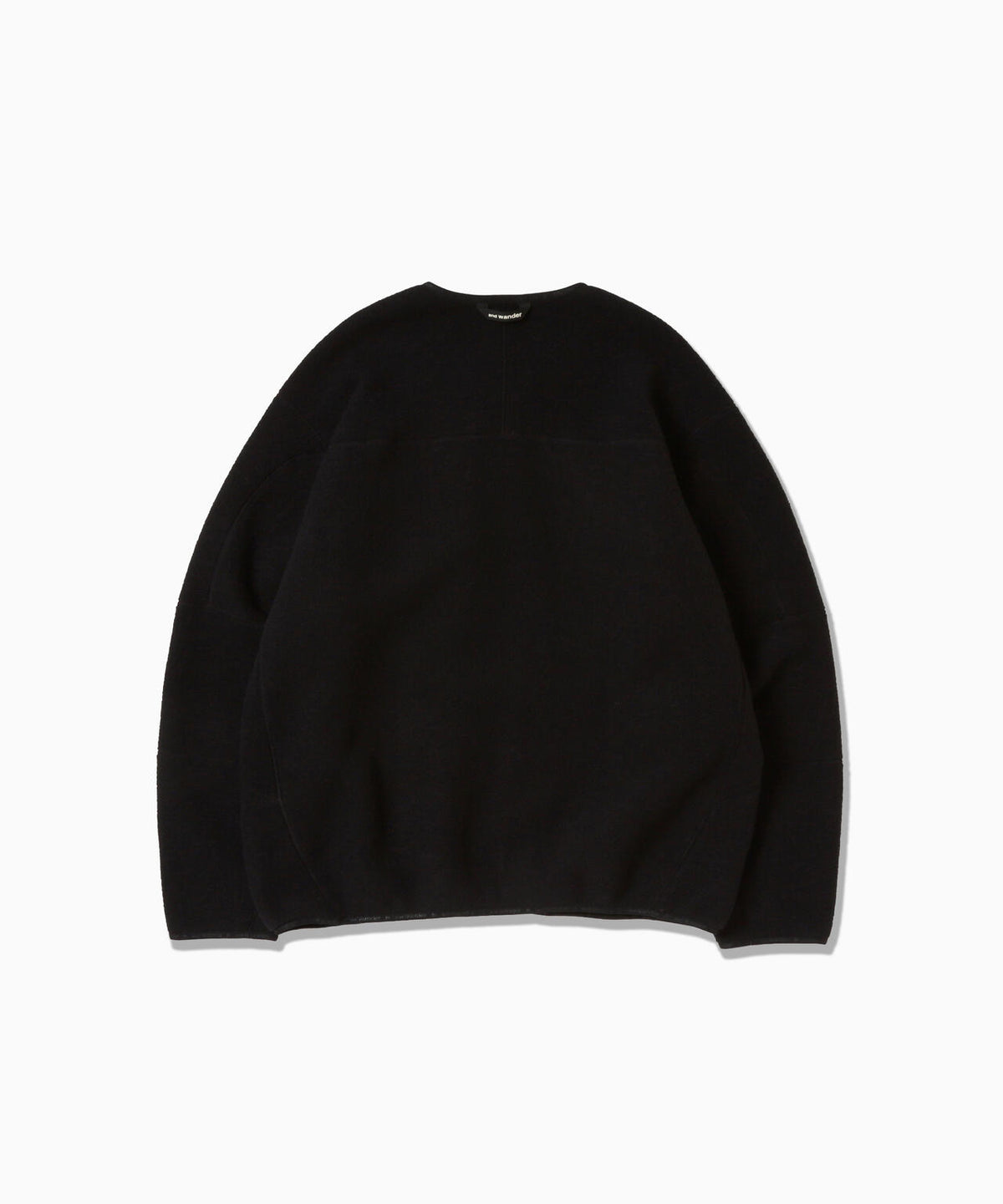 wool fleece cardigan
