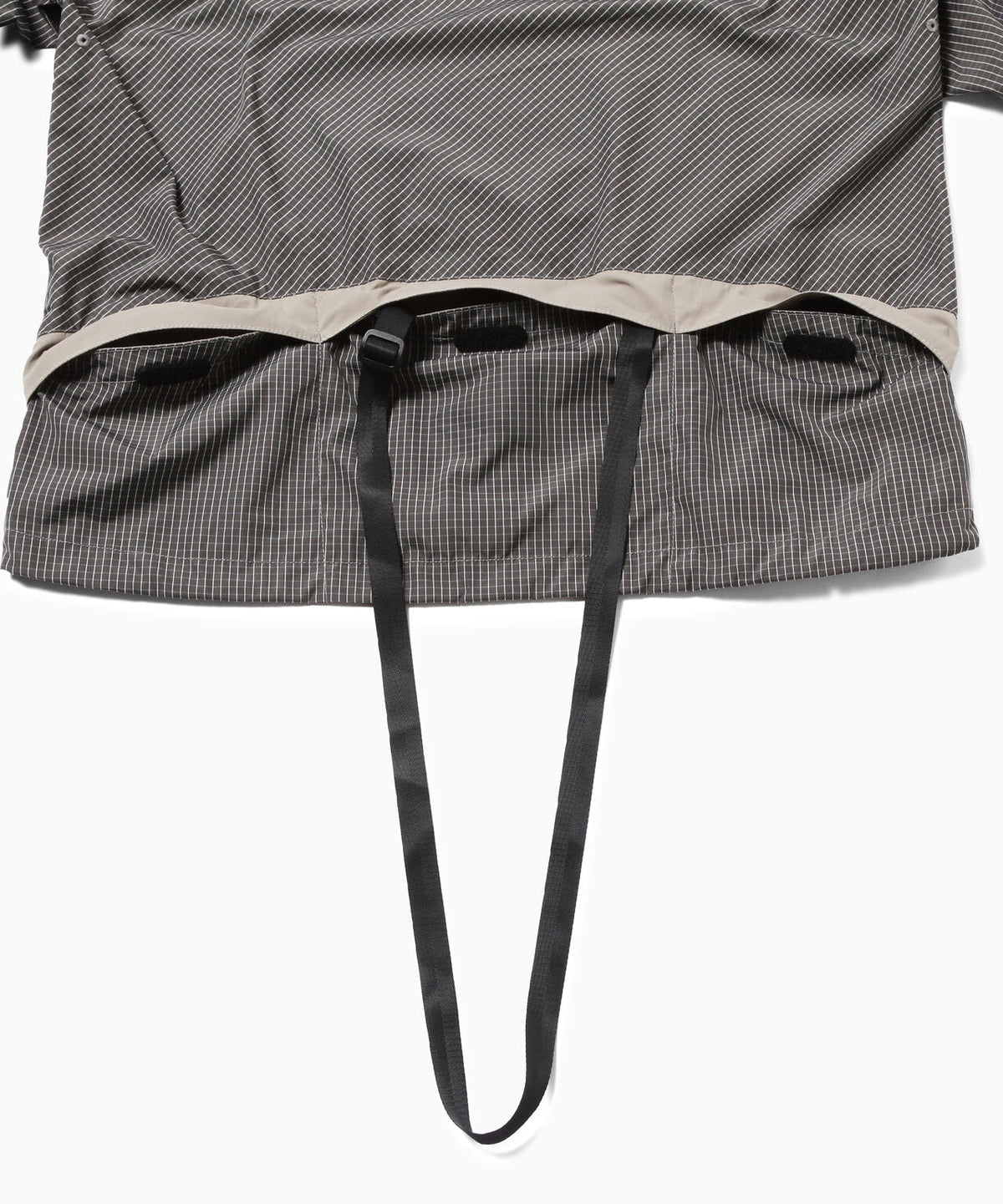 Brompton × reflective rip hoodie