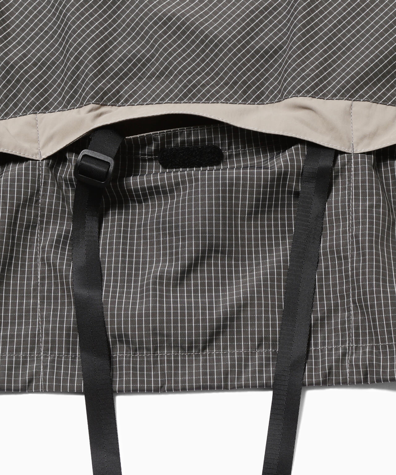 Brompton × reflective rip hoodie