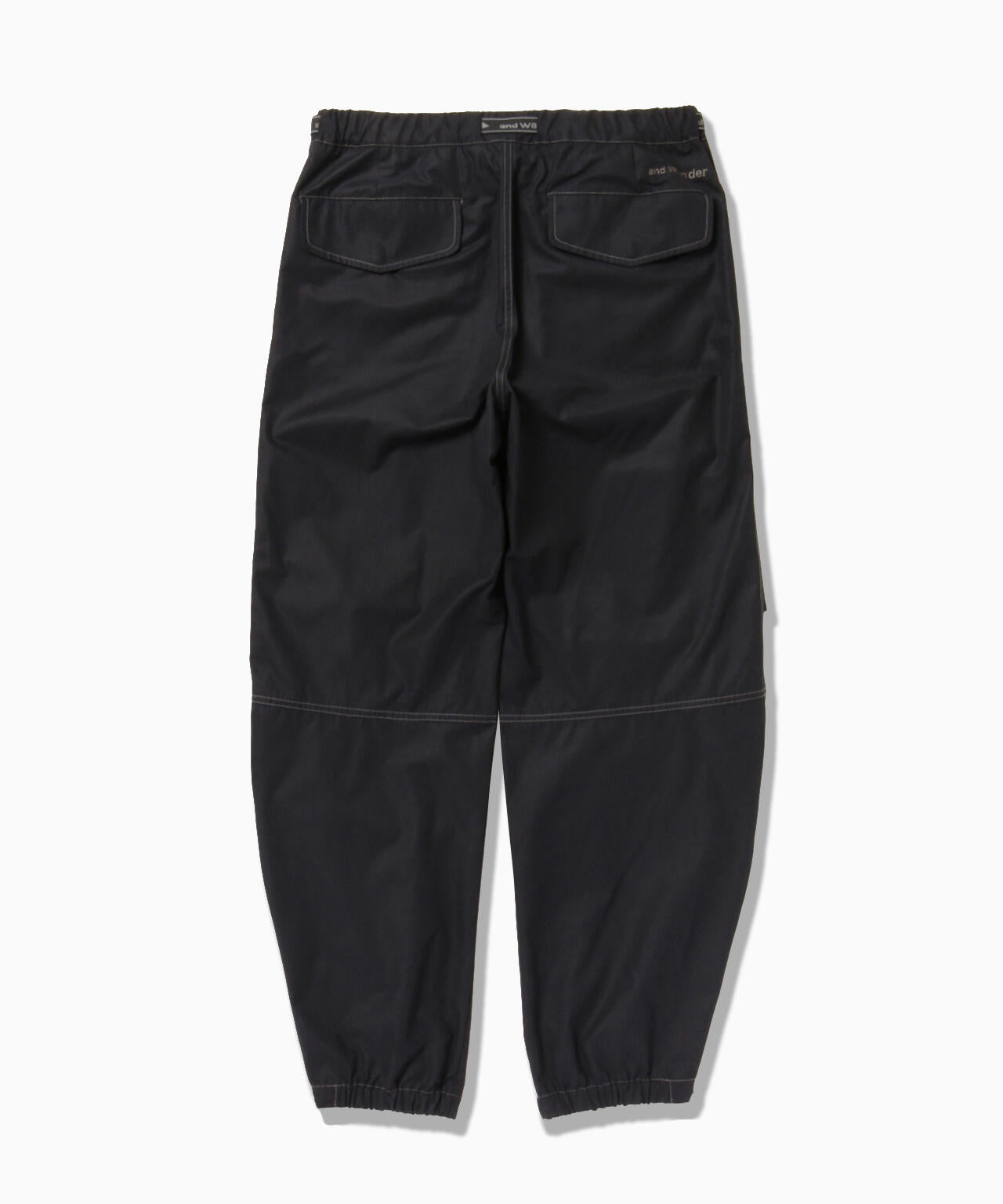 みページ high count cloth side zip hem pants | and wander（アンドワンダー