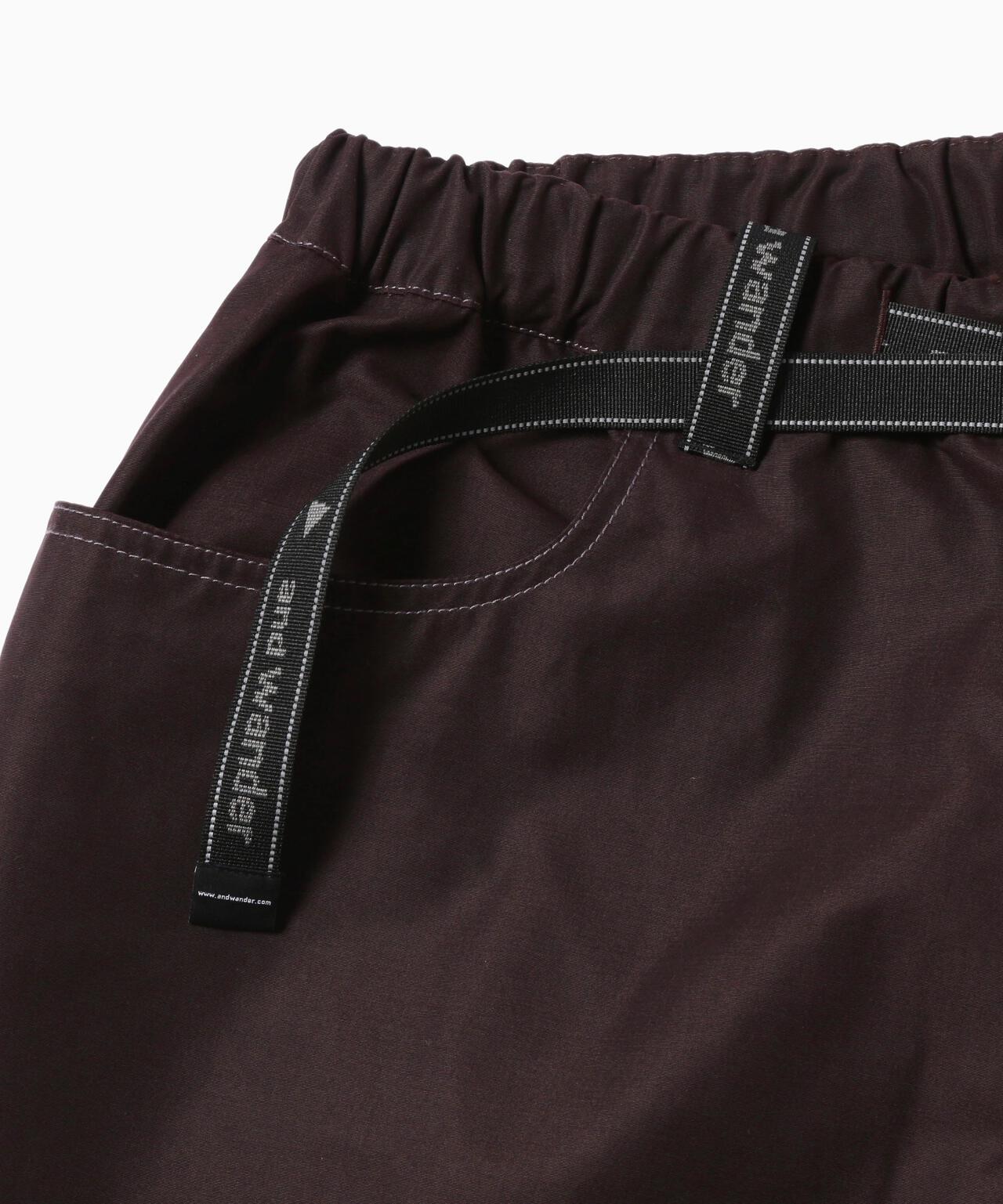 high count cloth wide pants