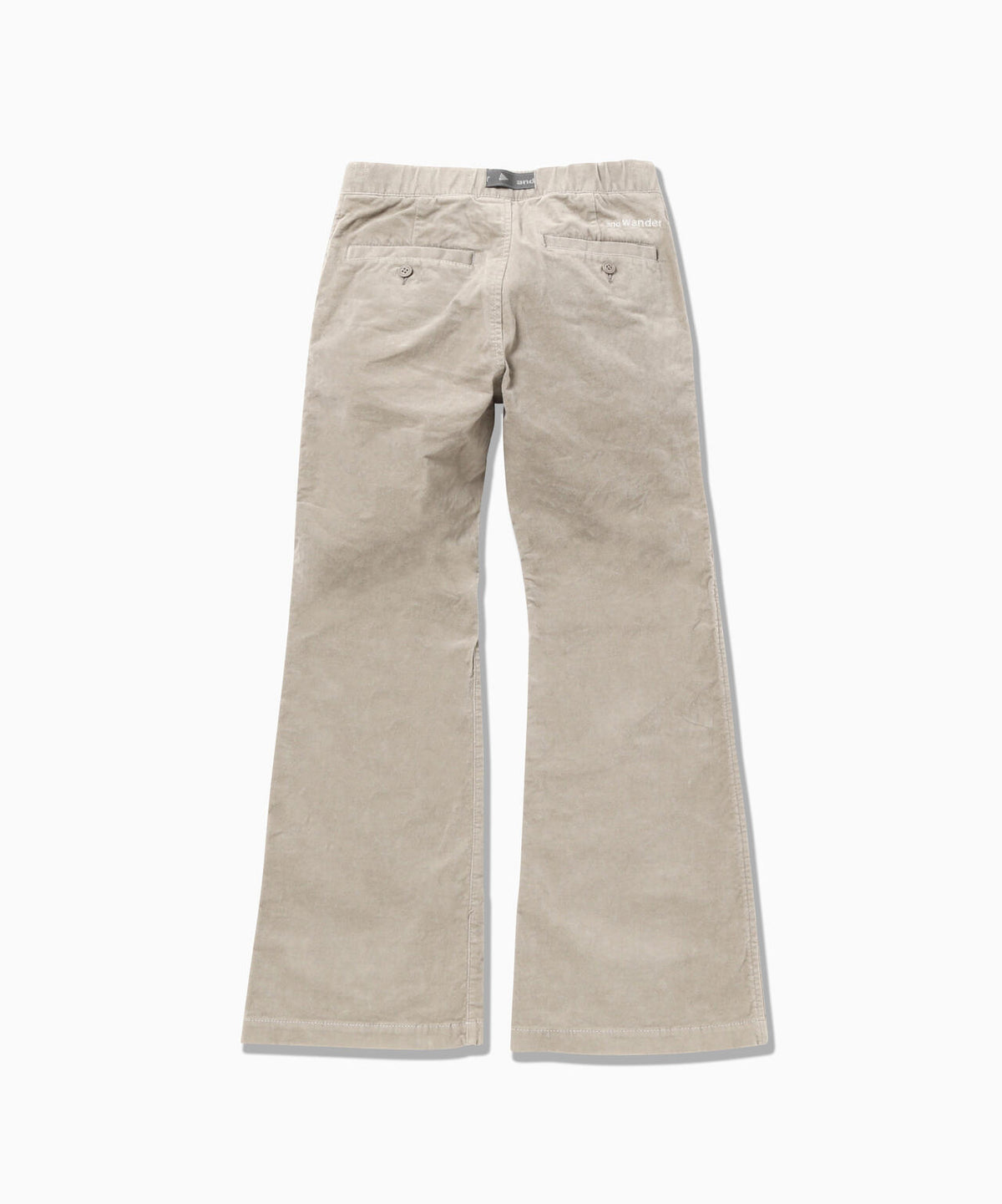 moleskin flare pants (W)