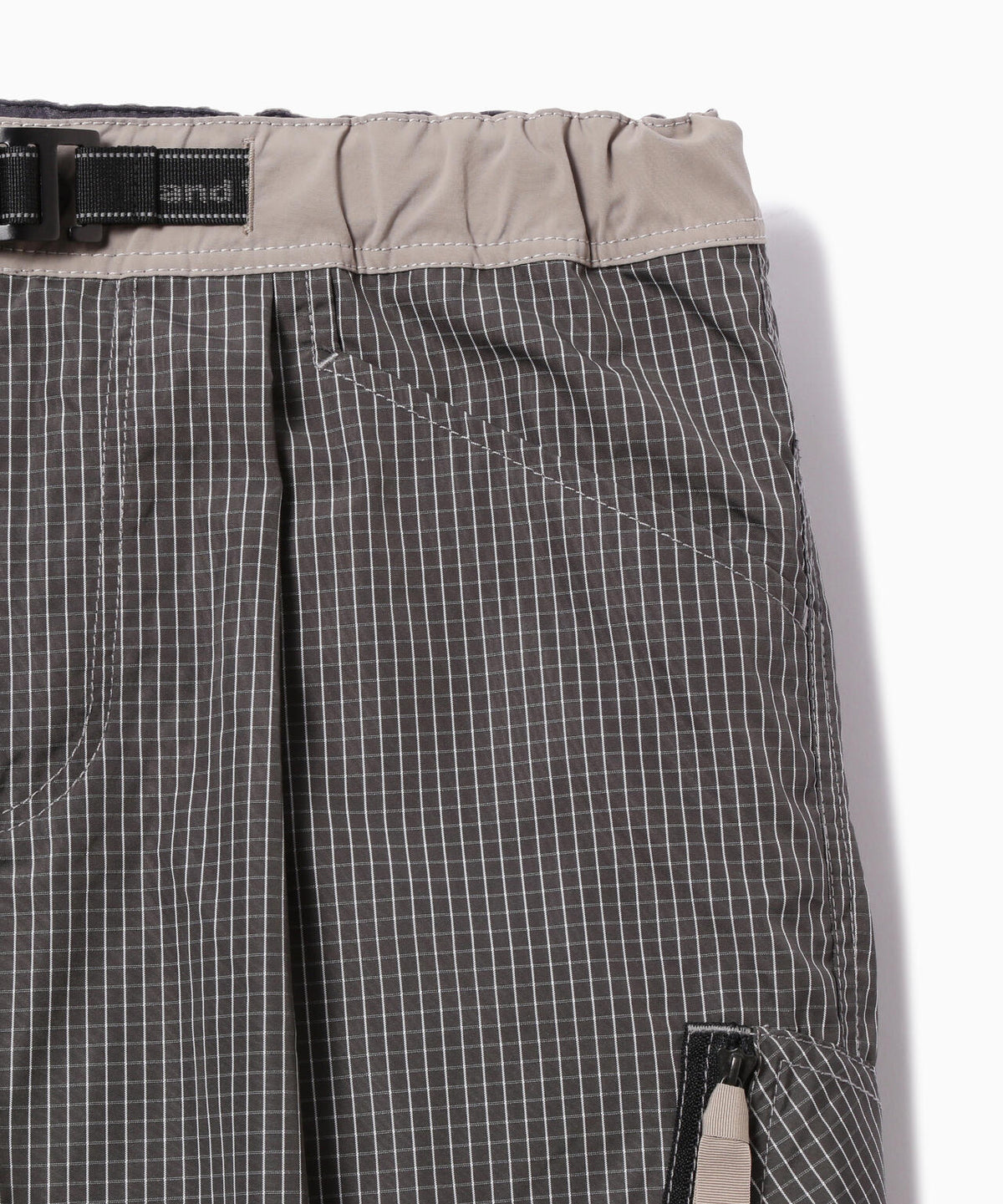 Brompton × reflective rip pants