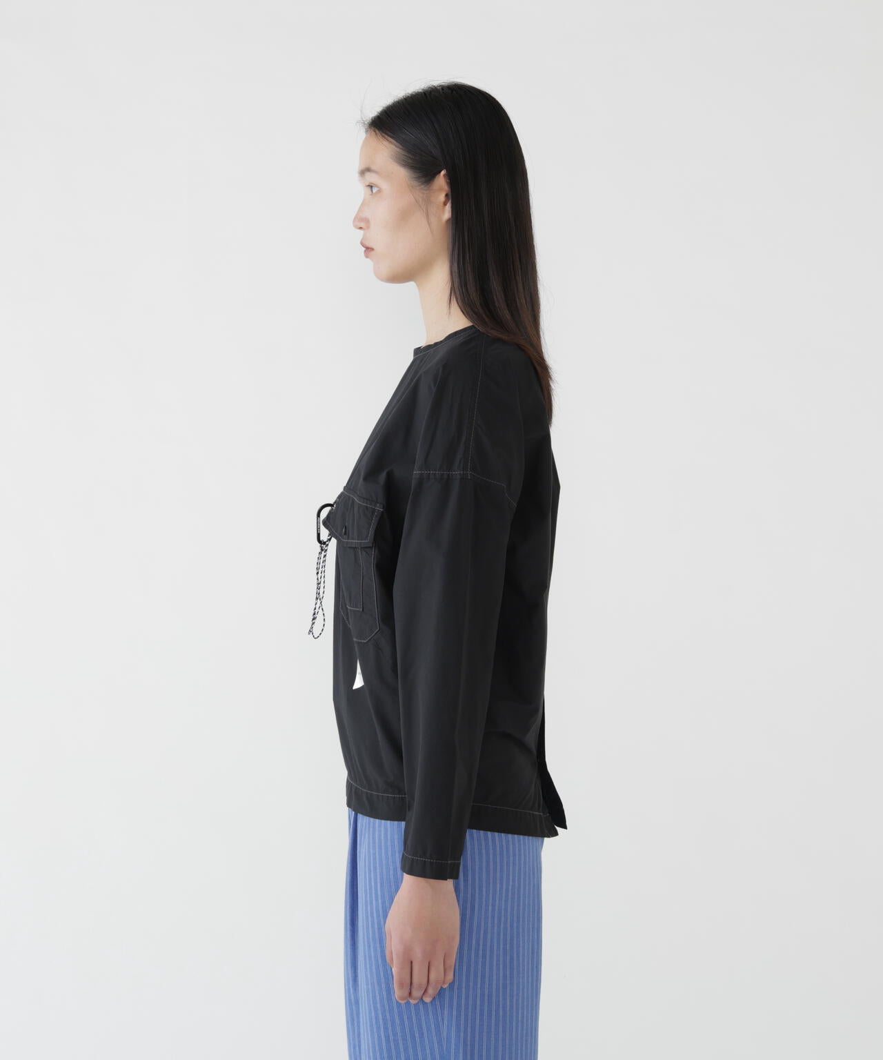 CORDURA typewriter LS pullover (W) | and wander（アンドワンダー