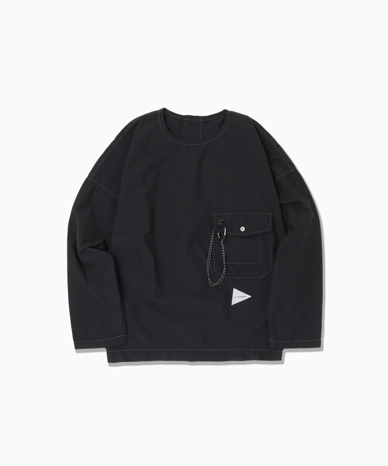 トップス and wander typewriter LS pullover CORDURA typewriter LS pullover (W) | コーデュラ タイプライター