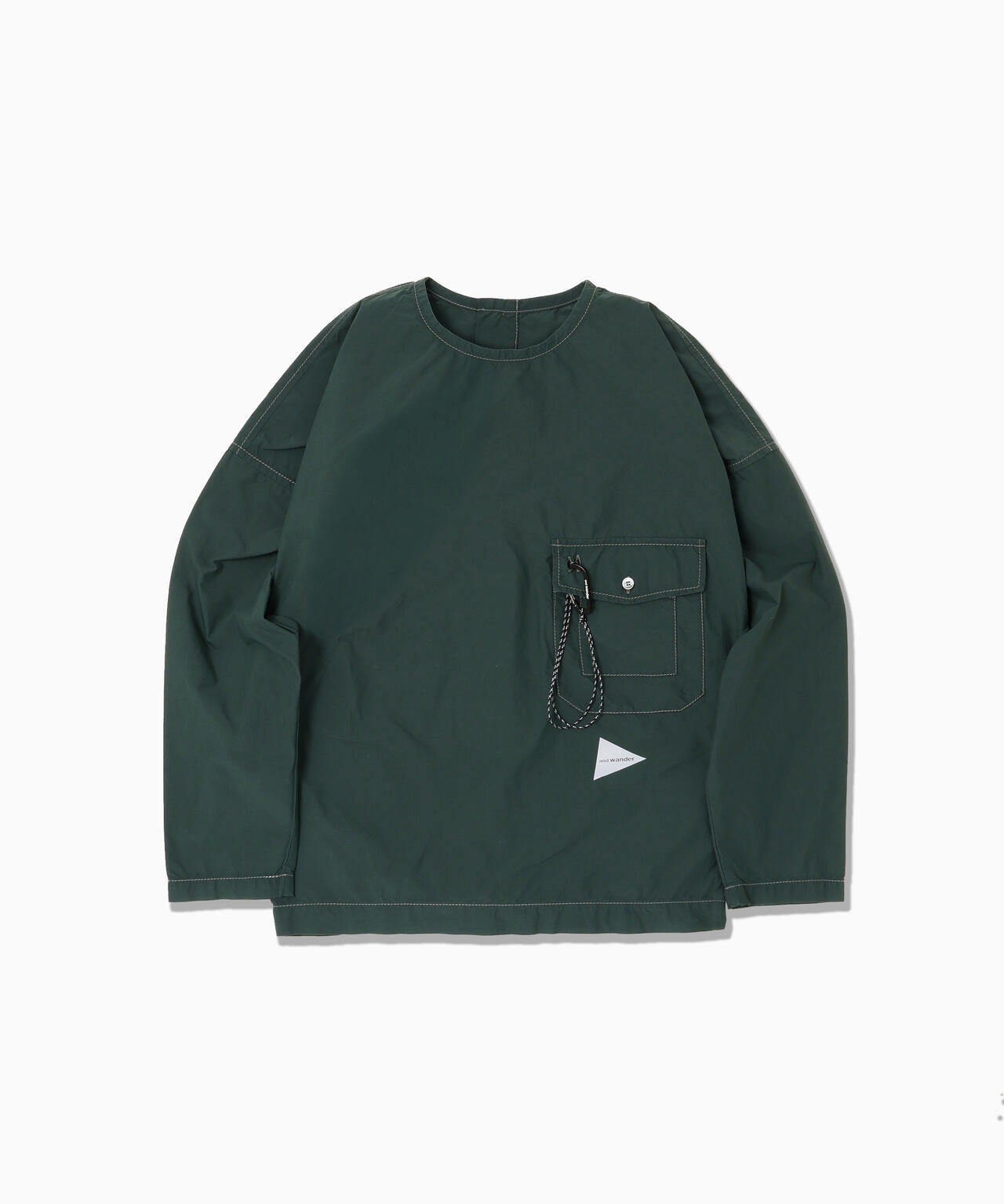 トップス and wander typewriter LS pullover CORDURA typewriter LS pullover (W) | and wander（アンドワンダー