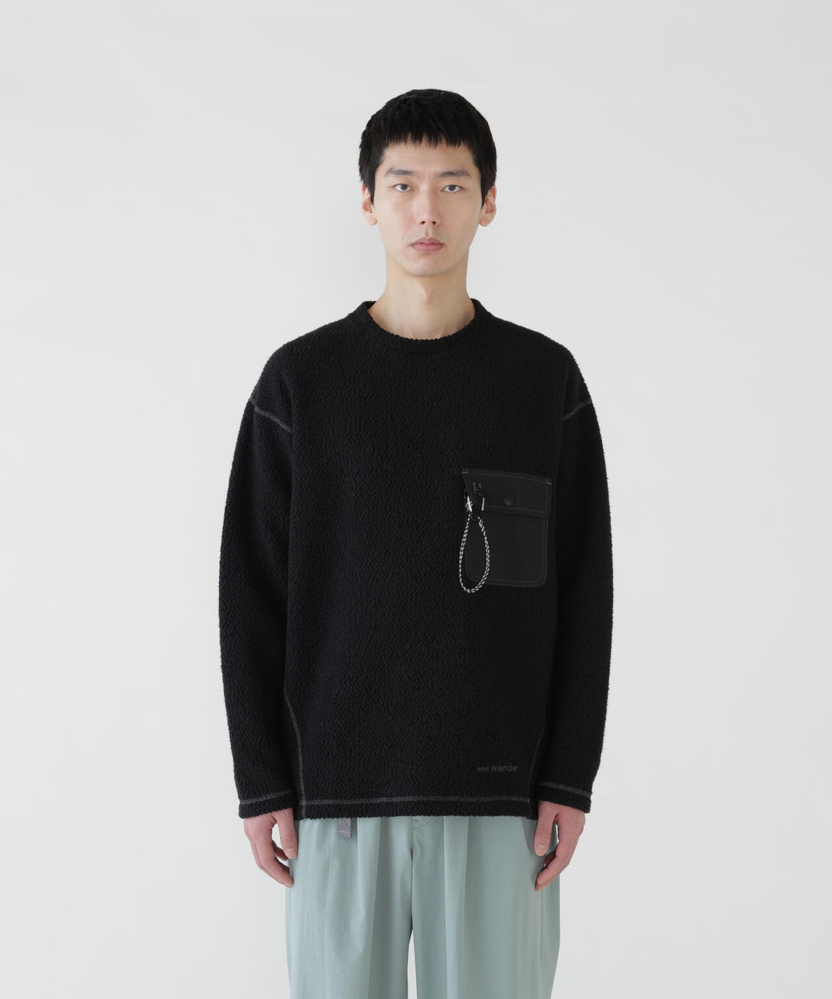 re wool JQ crew neck