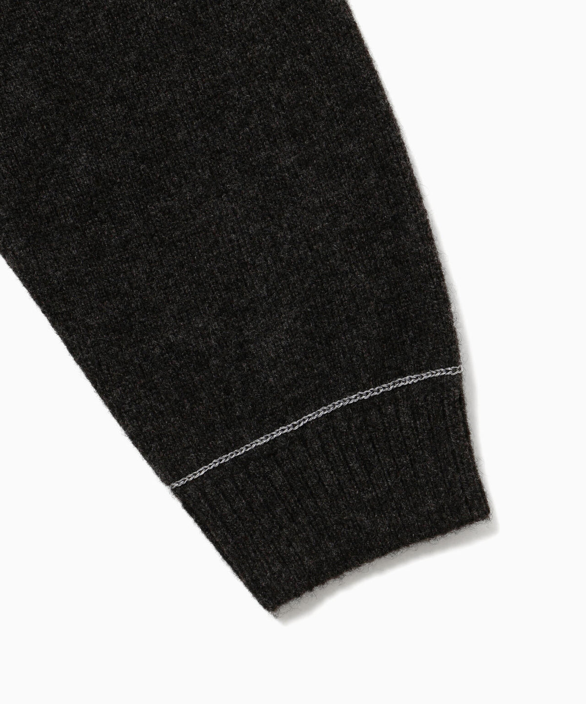 yak wool knit crew neck