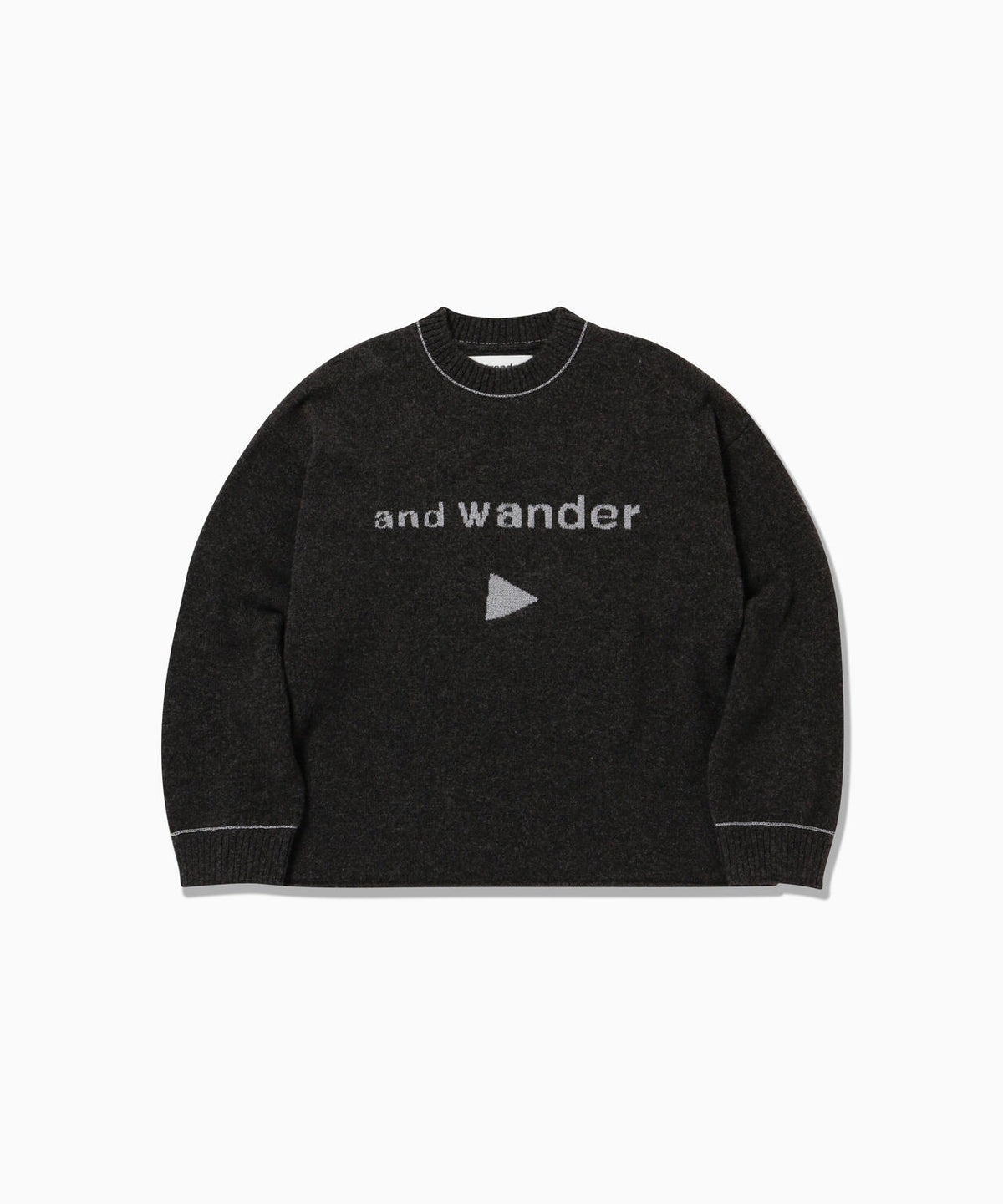 yak wool knit crew neck