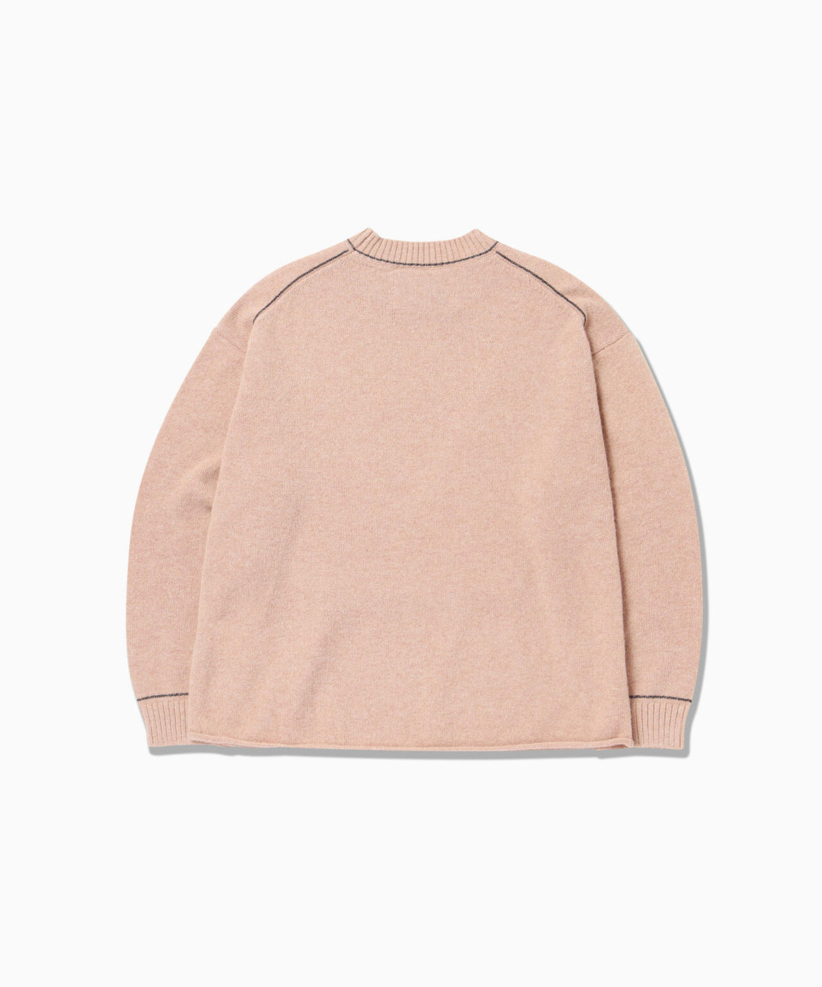 yak wool knit crew neck