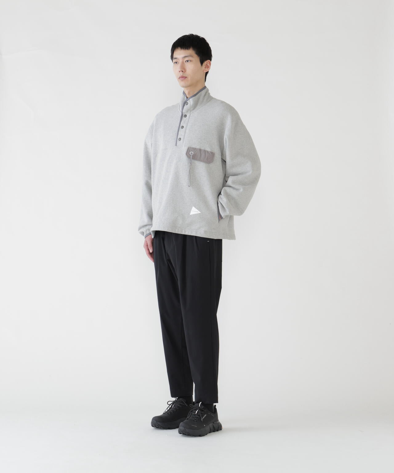 sweat pullover | and wander（アンドワンダー） ｜【公式】通販mix