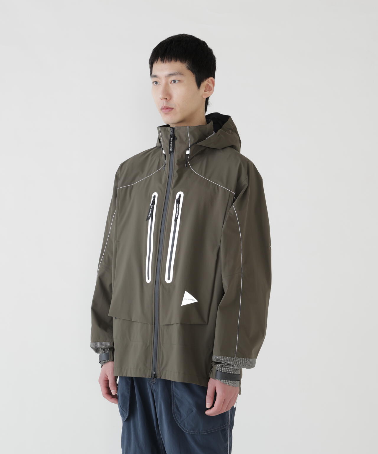 PERTEX SHIELD rain jacket | and wander（アンドワンダー） ｜【公式