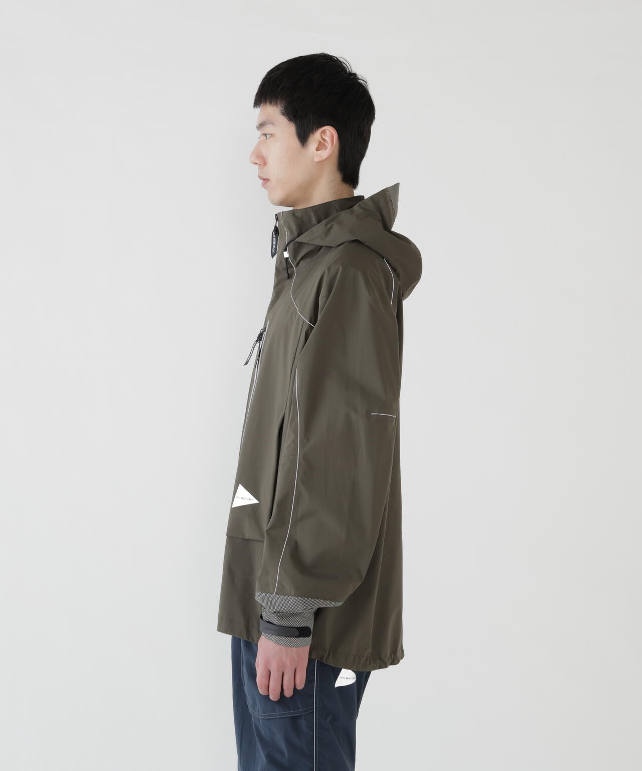 PERTEX SHIELD rain jacket | and wander（アンドワンダー） ｜【公式