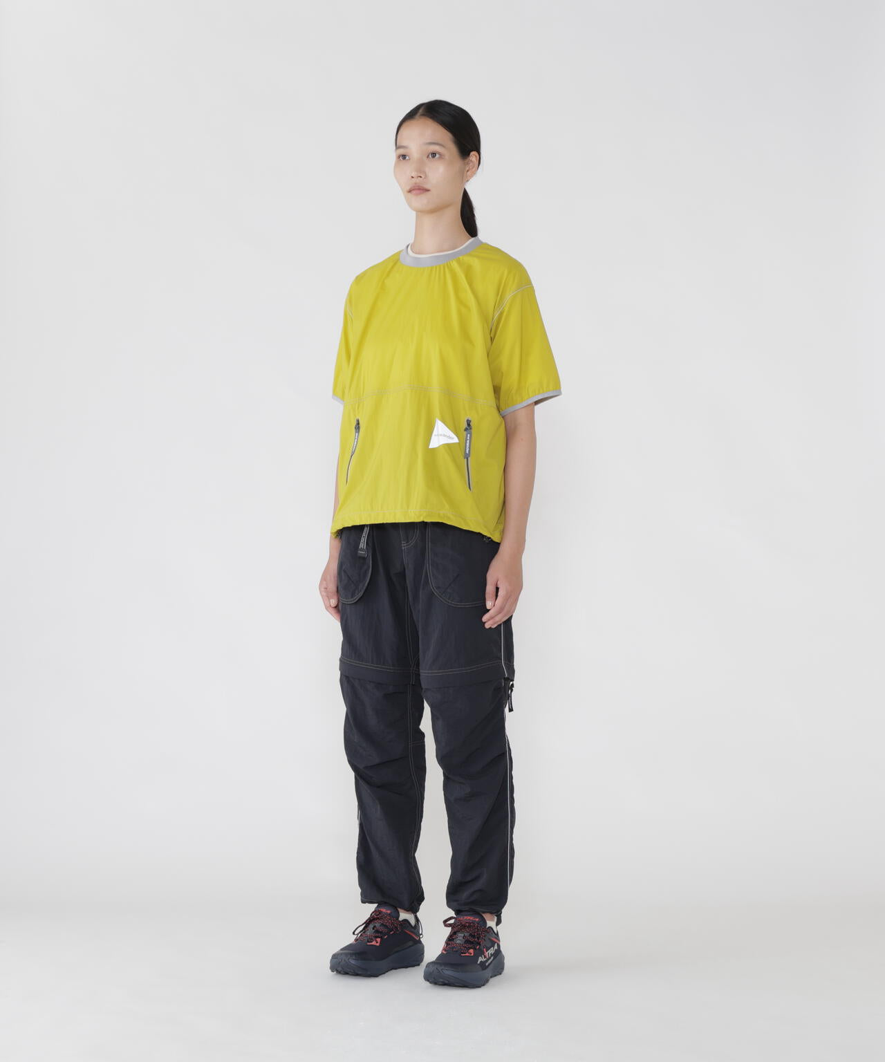Ny taffeta hiker 2way pants