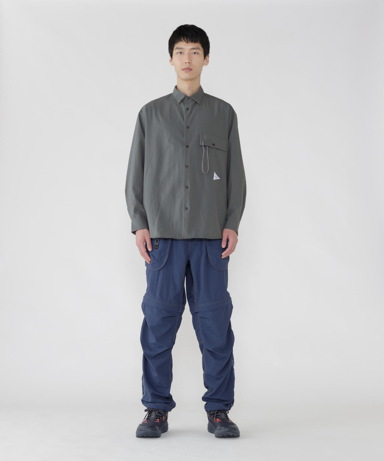 Ny taffeta hiker 2way pants