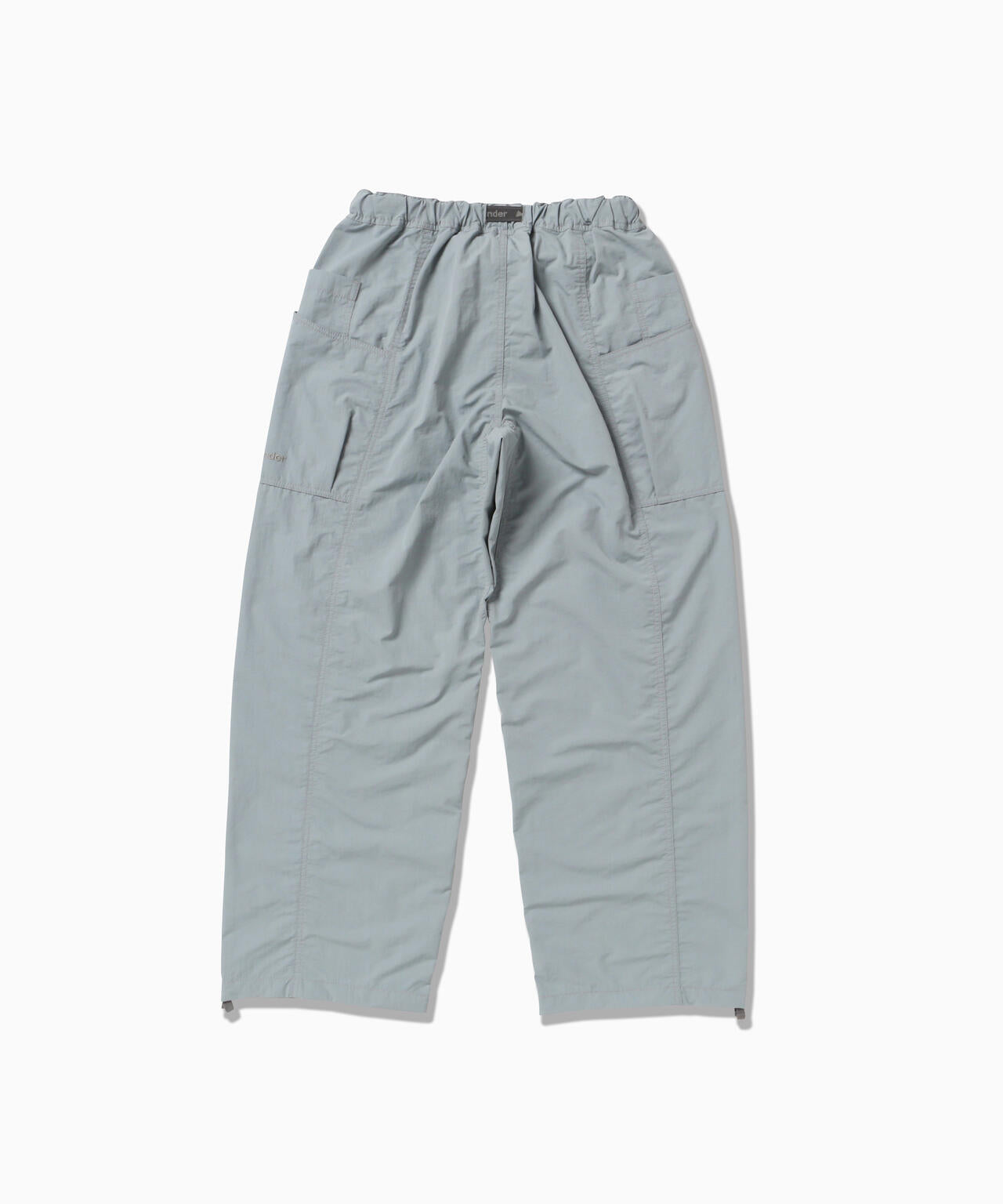 crinkled nylon pants | and wander（アンドワンダー） ｜【公式】通販