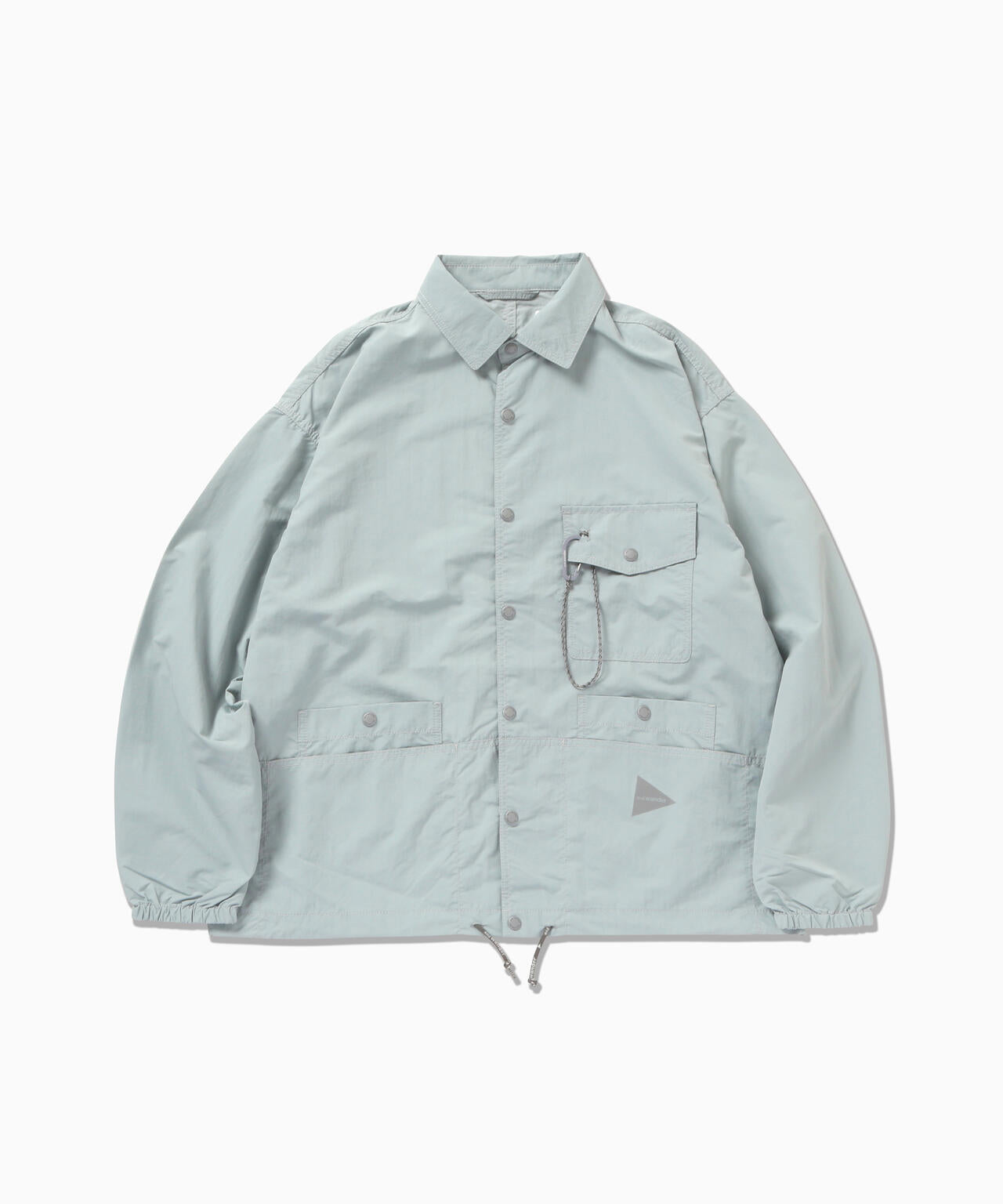 crinkled nylon shrits jacket