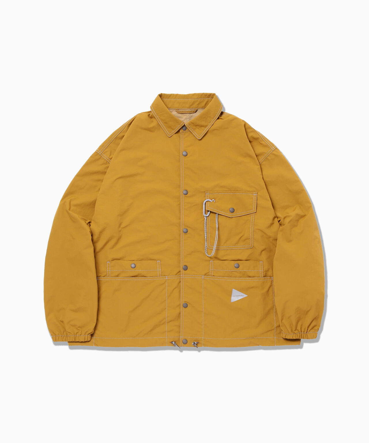 crinkled nylon shrits jacket