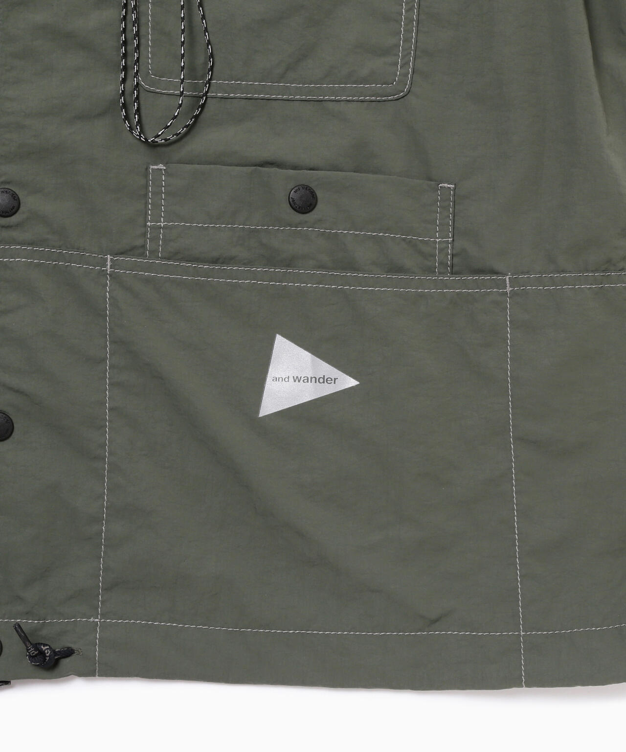 crinkled nylon shrits jacket