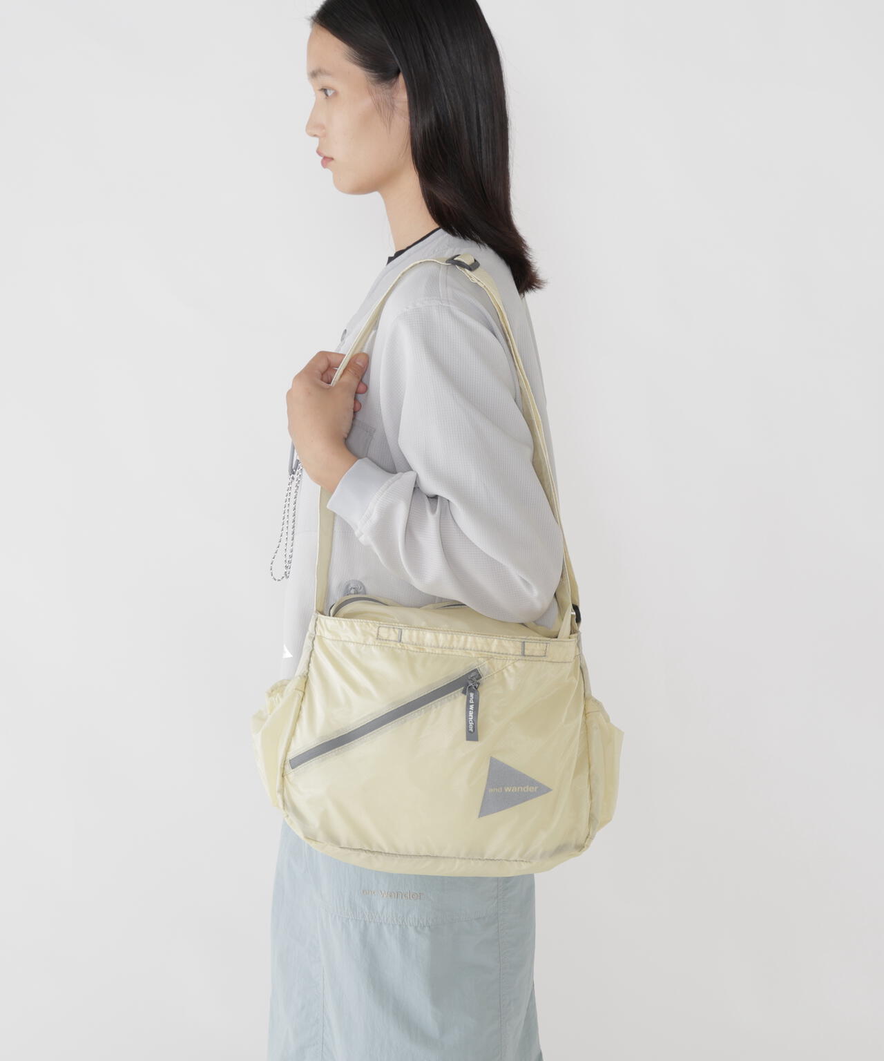 バッグ andwander sil shoulder bag sil shoulder bag | and wander（アンドワンダー） ｜【公式】通販mix