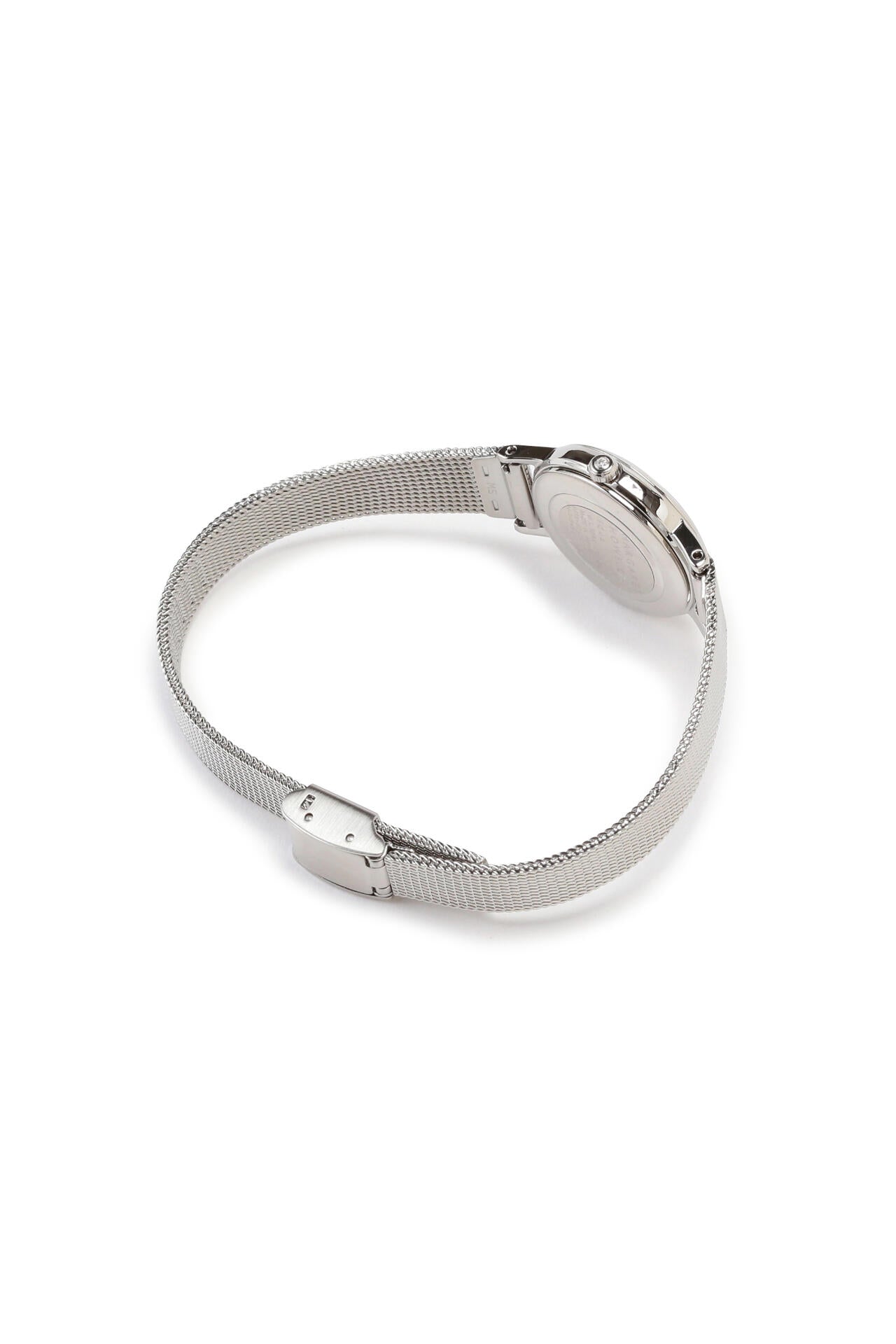 MESH BAND DATE WATCH