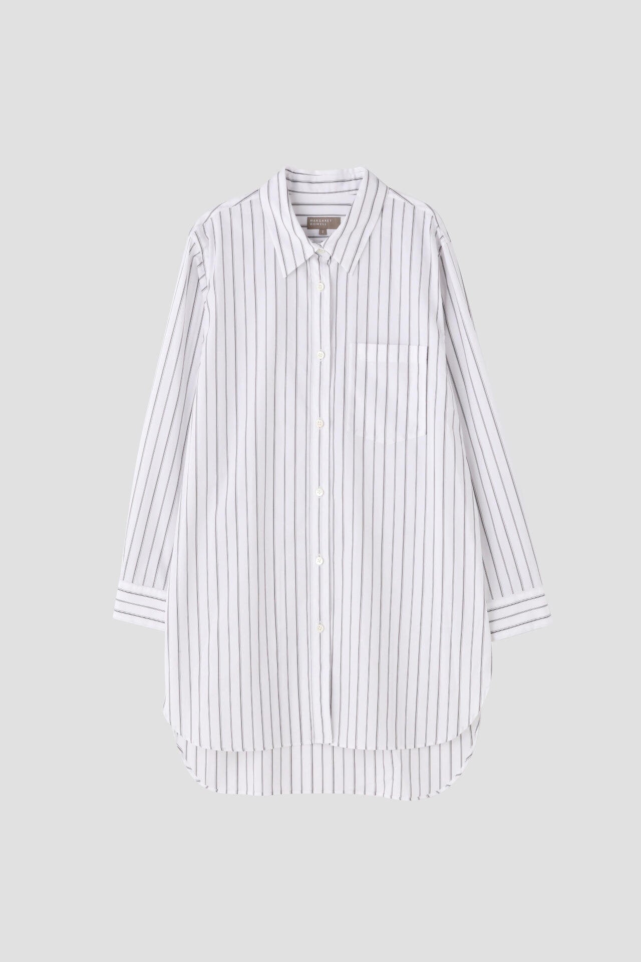 TRIPLE STRIPE COTTON POPLIN