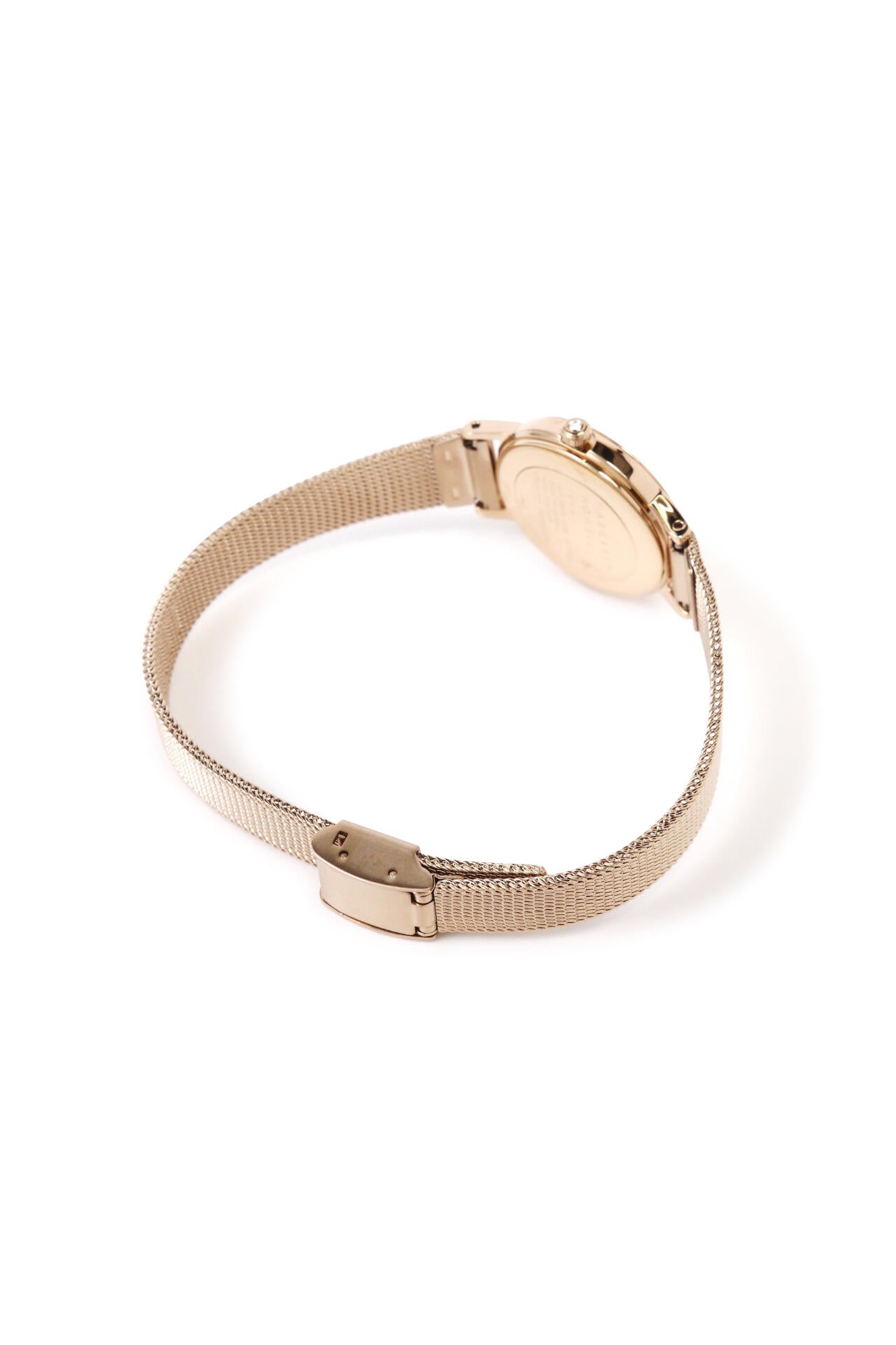 MESH BAND DATE WATCH