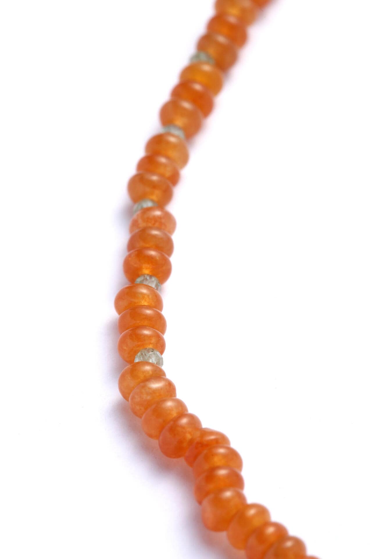 STONE NECKLACE WITH SPACERS