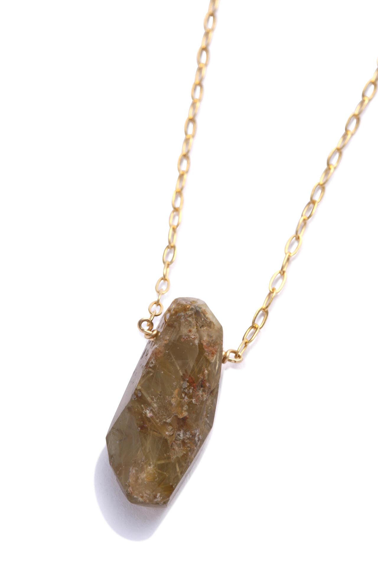 GREEN FREEFORM QUARTZ