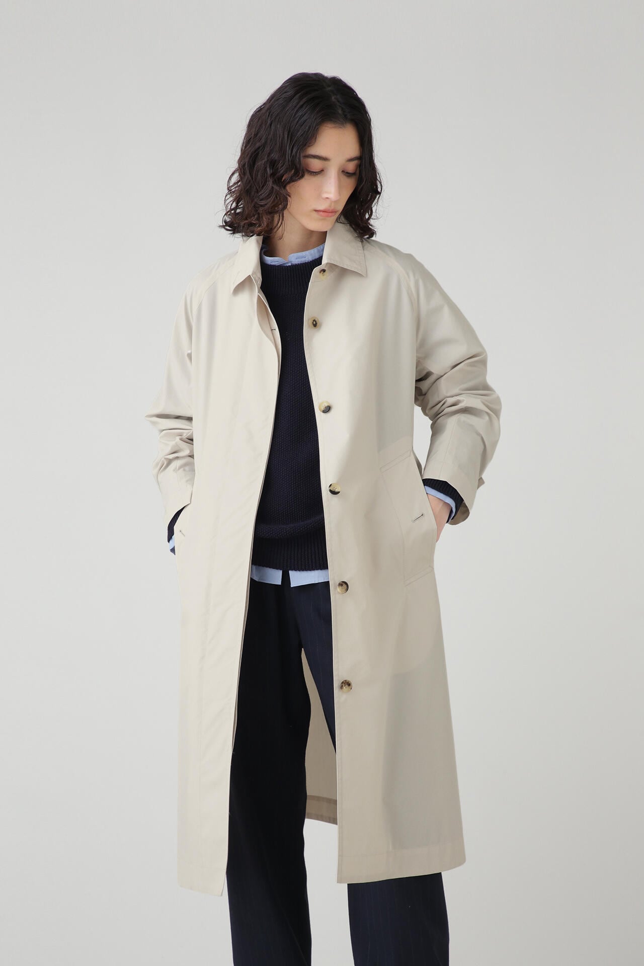 COTTON NYLON COMPACT POPLIN