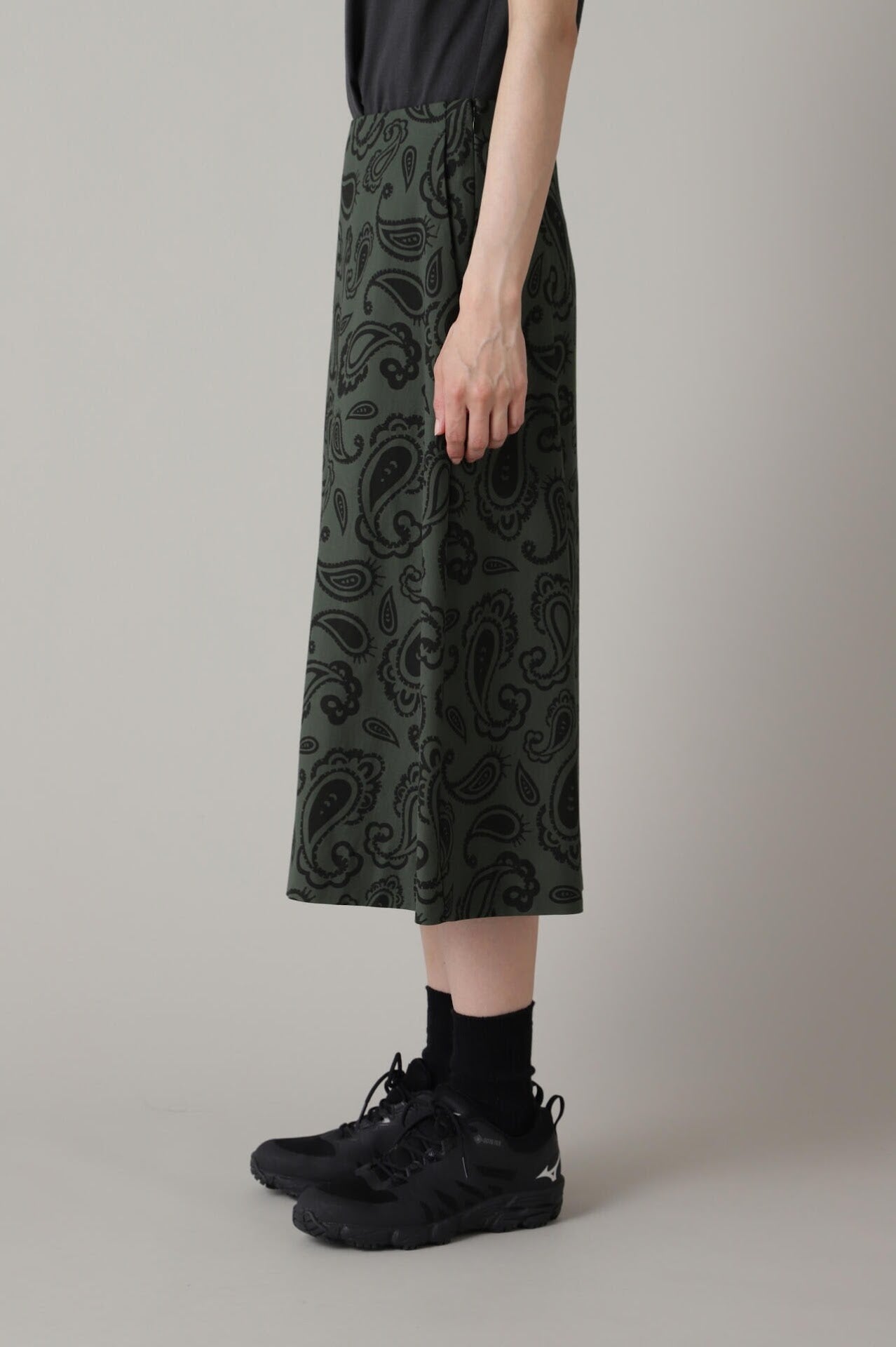PAISLEY COTTON SILK TWILL
