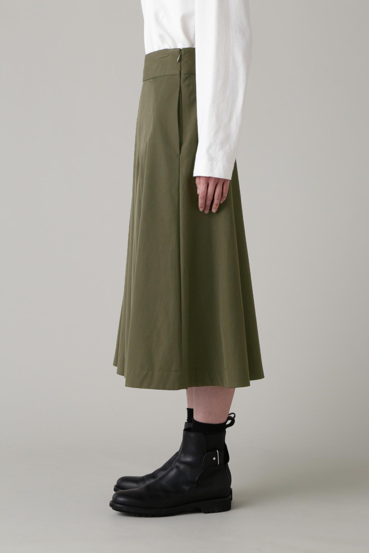 未使用 2020 マーガレットハウエル ダマスクプリントスカート5.7万 FINE WOOL COTTON TWILL | MARGARET HOWELL（マーガレット・ハウエル