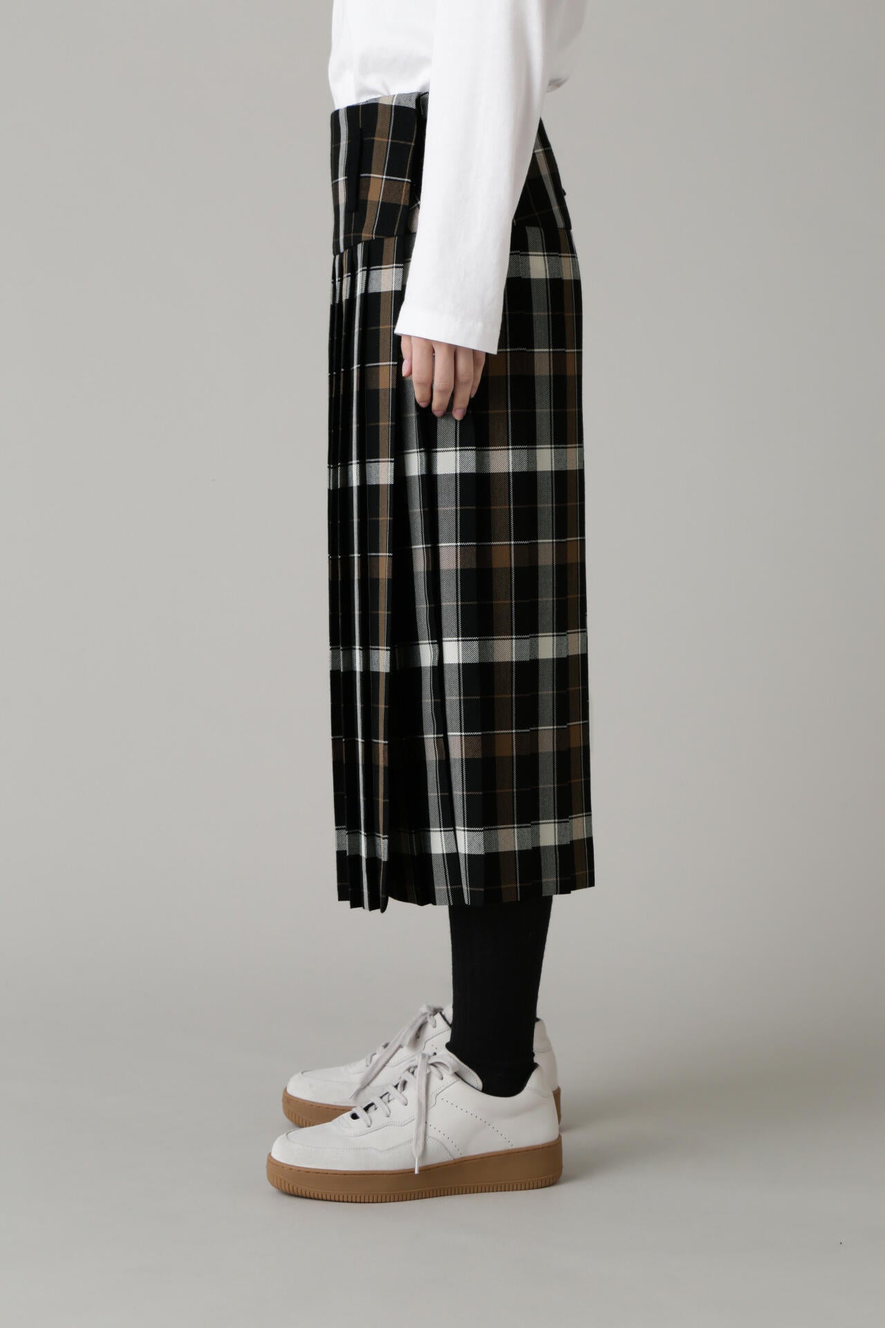 TARTAN WOOL BLEND