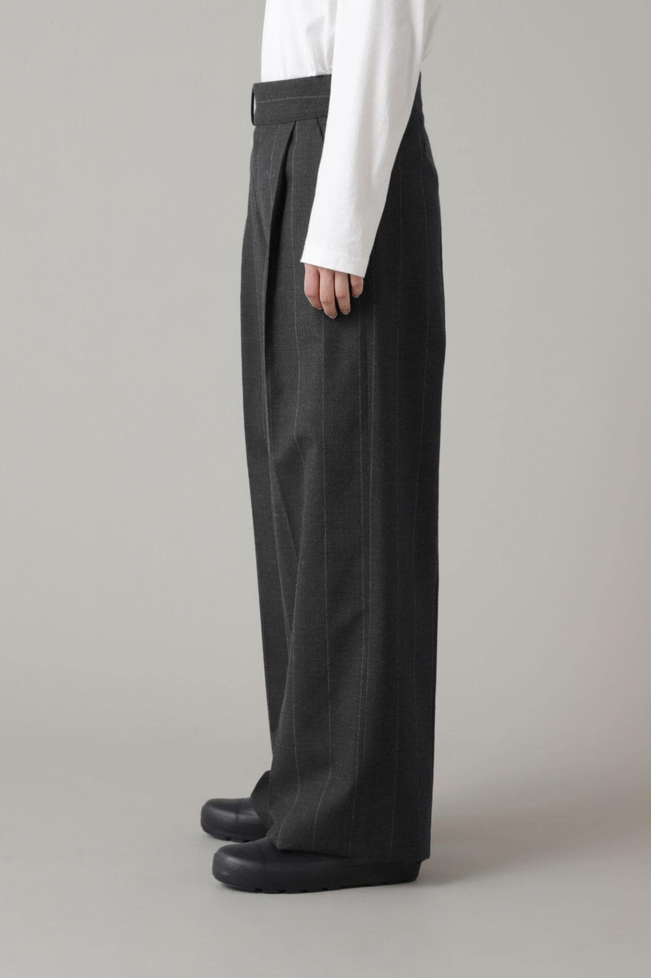 WIDE STRIPE FINE WOOL
