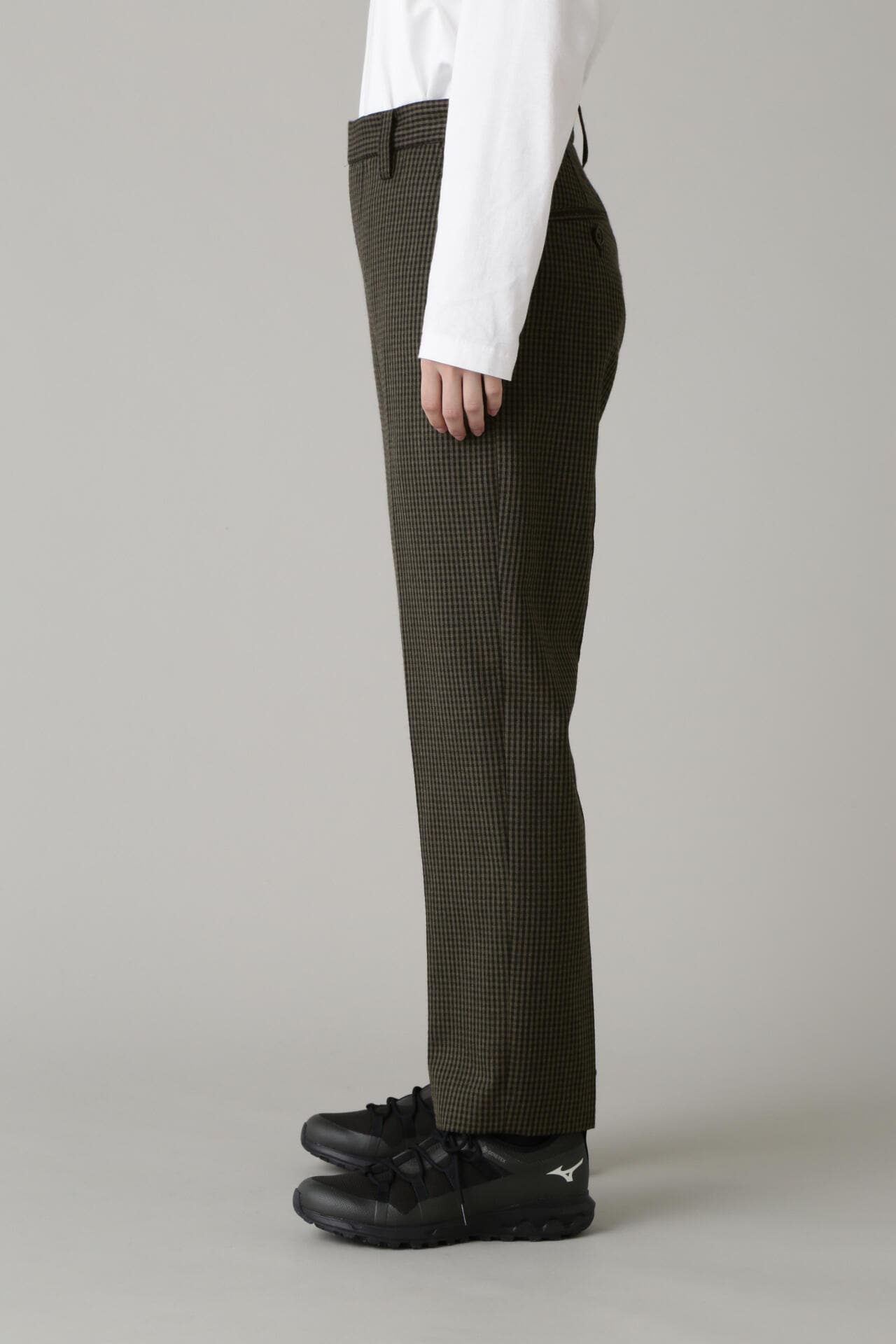 GINGHAM WOOL TWILL