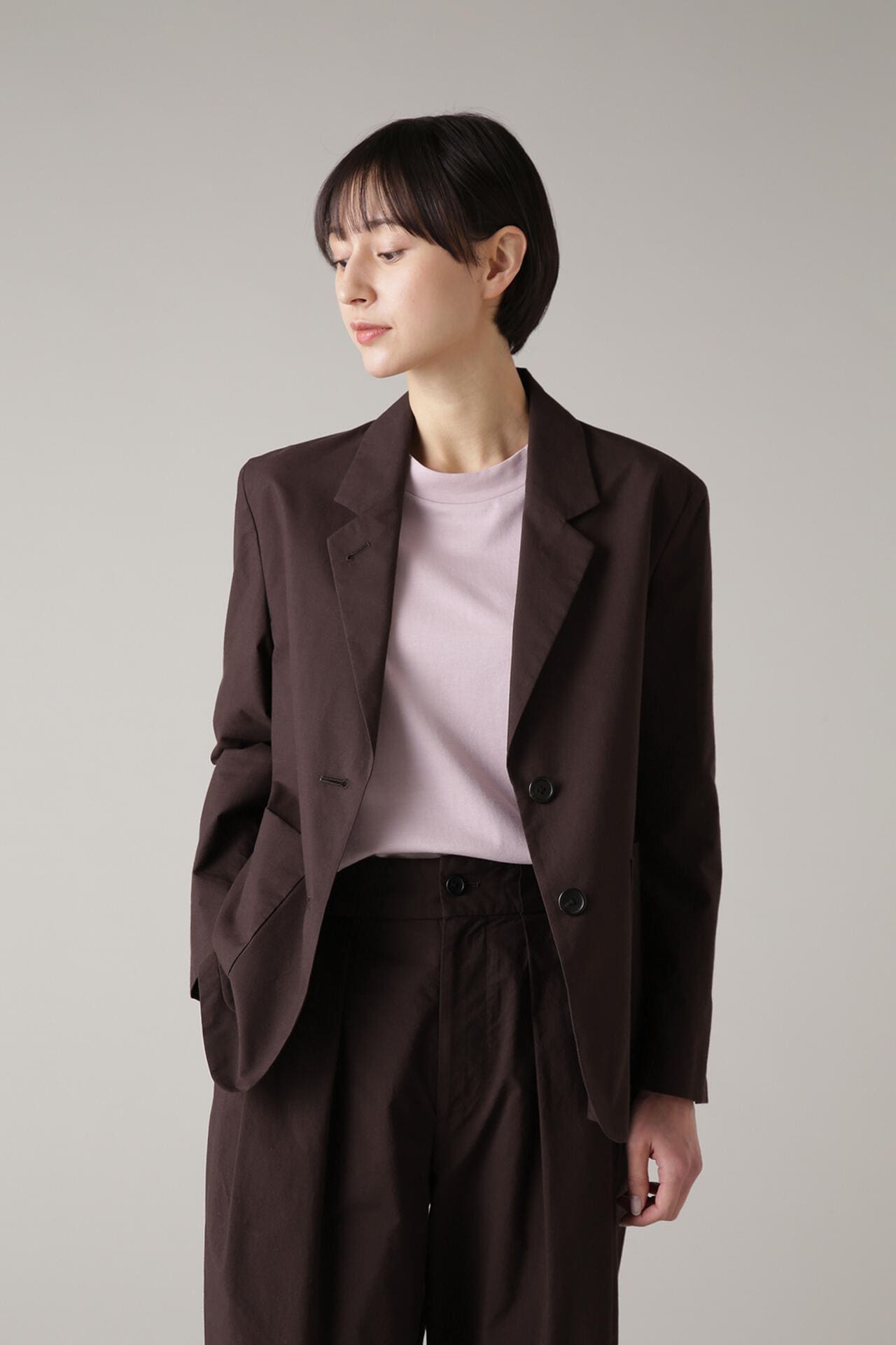 MATT COTTON SILK POPLIN