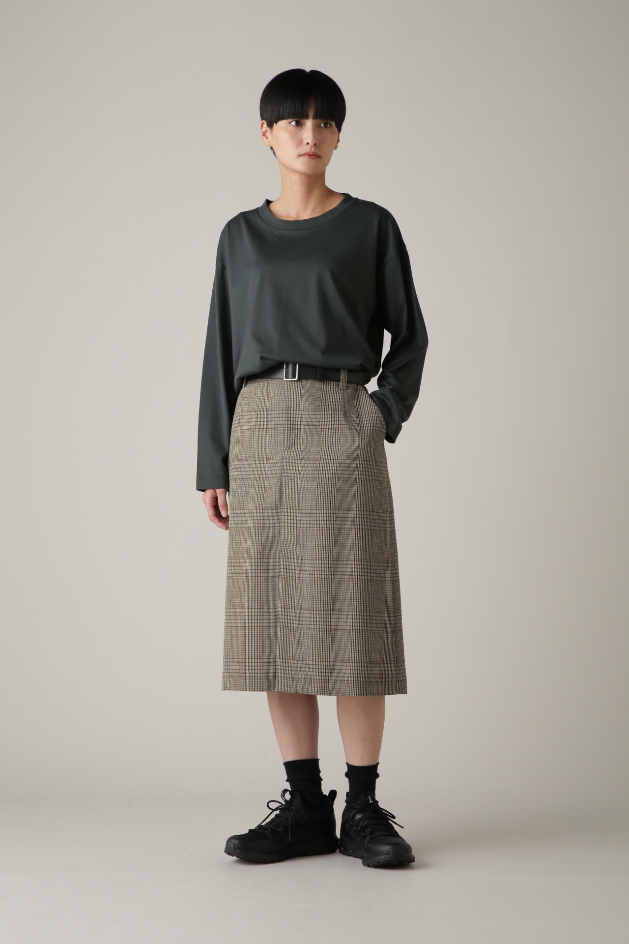 【MARGARET HOWELL】美品GLEN CHECK WOOL TWILL GLEN CHECK WOOL TWILL | MARGARET HOWELL（マーガレット