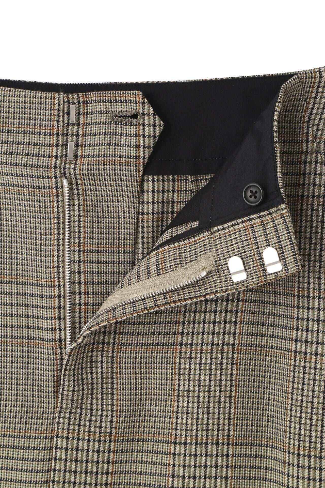GLEN CHECK WOOL TWILL