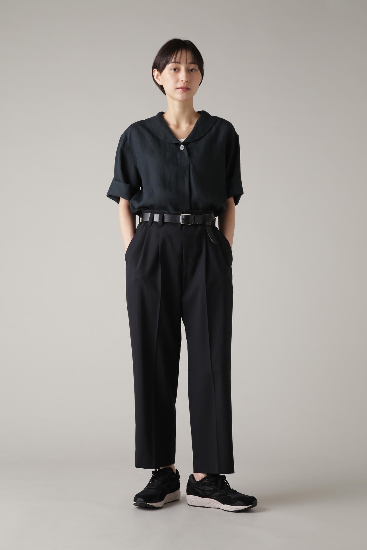WIDE STRIPE FINE WOOL