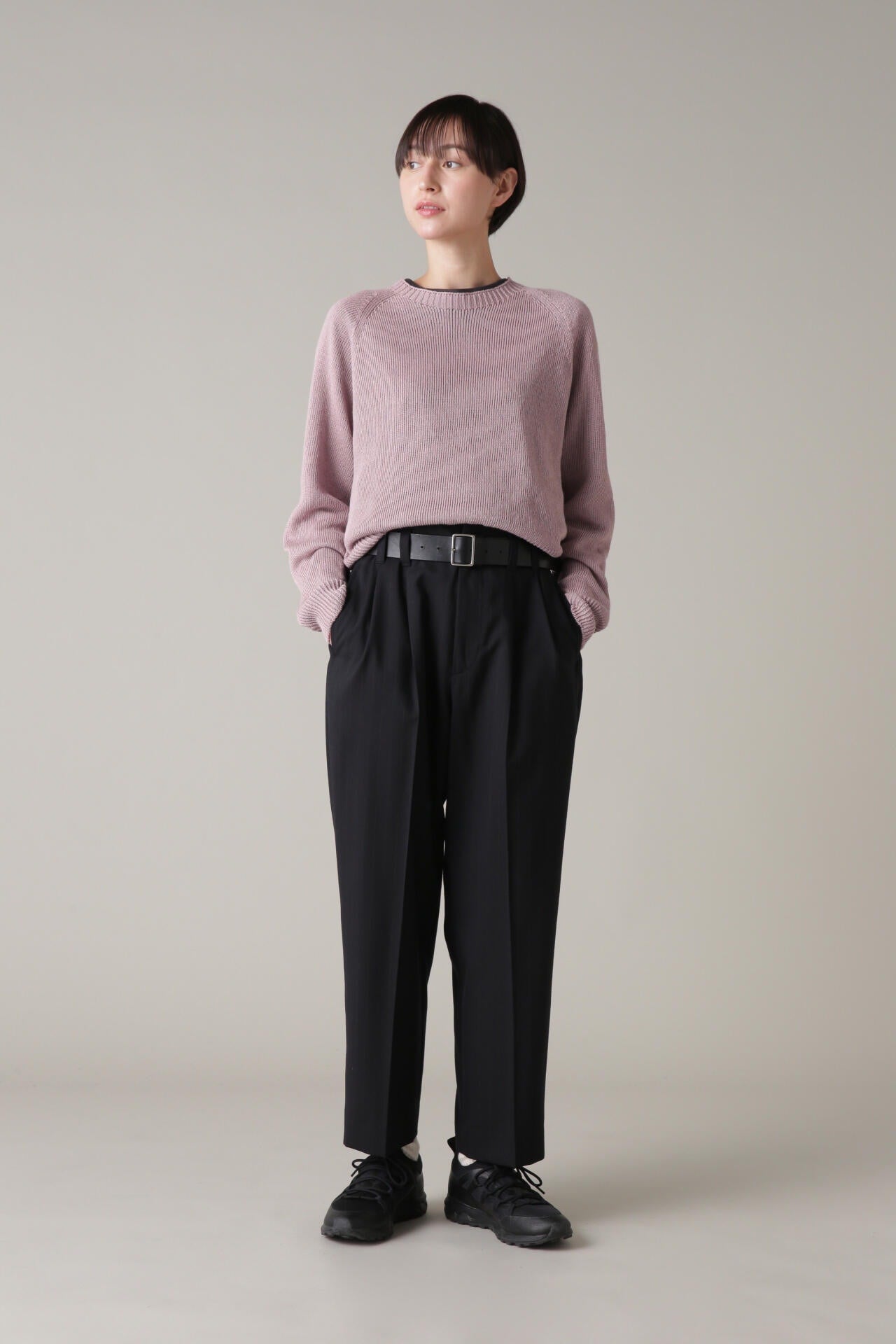 WIDE STRIPE FINE WOOL
