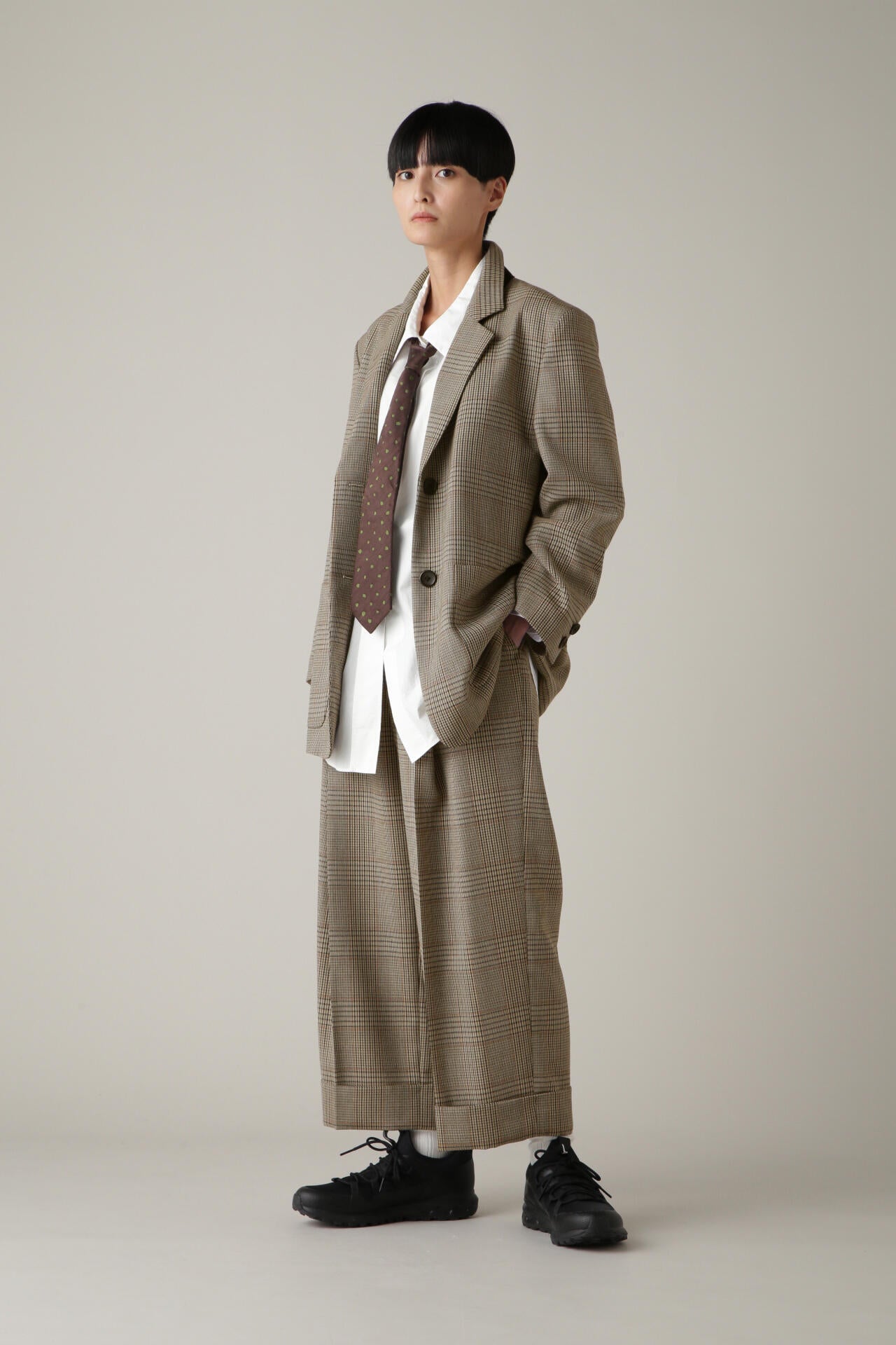 GLEN CHECK WOOL TWILL | MARGARET HOWELL（マーガレット・ハウエル