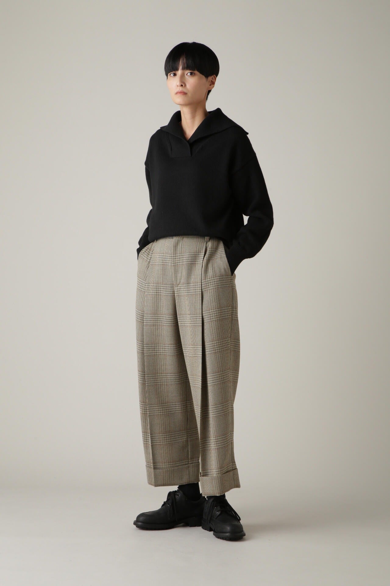GLEN CHECK WOOL TWILL | MARGARET HOWELL（マーガレット・ハウエル