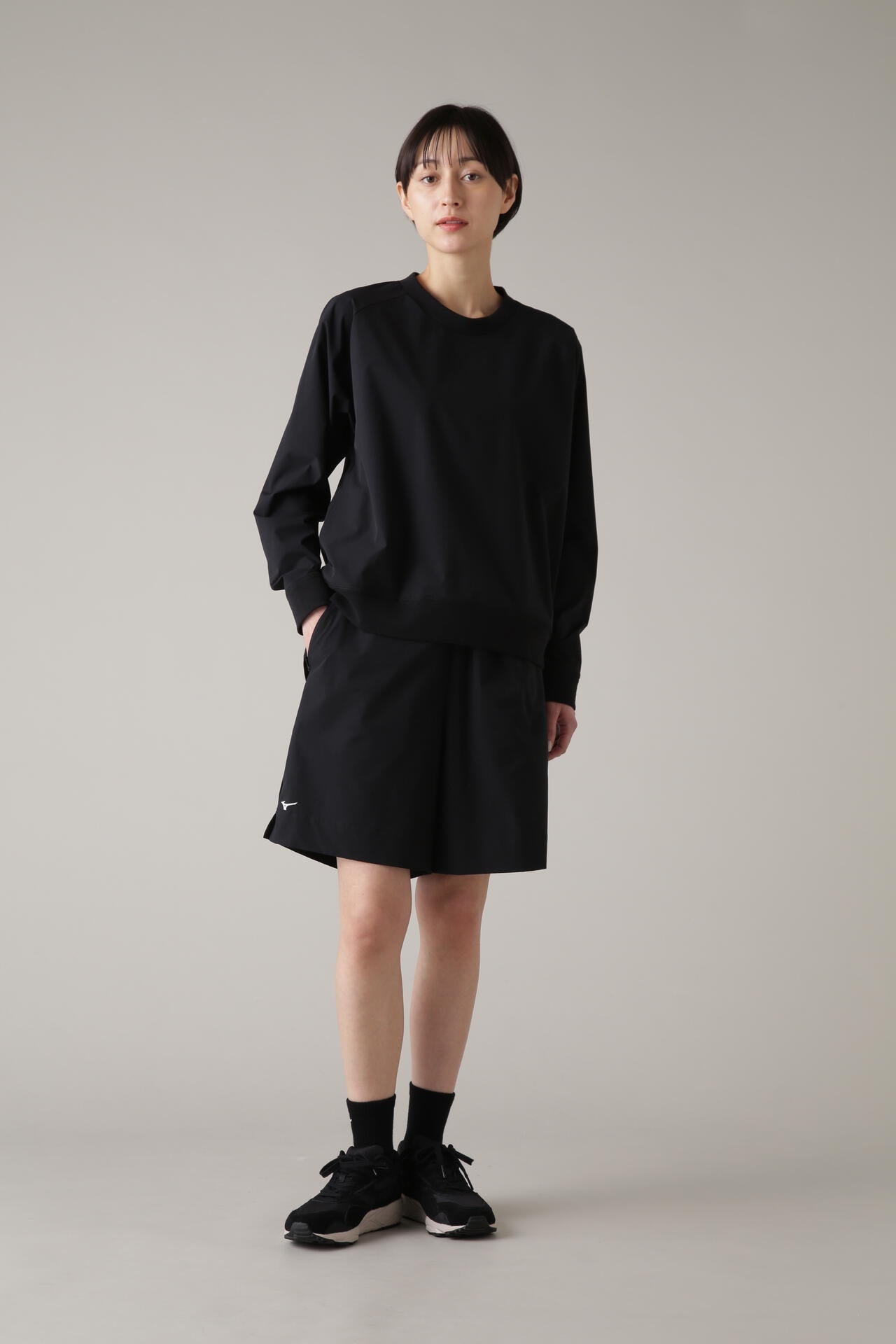 STRETCH POLYESTER POPLIN