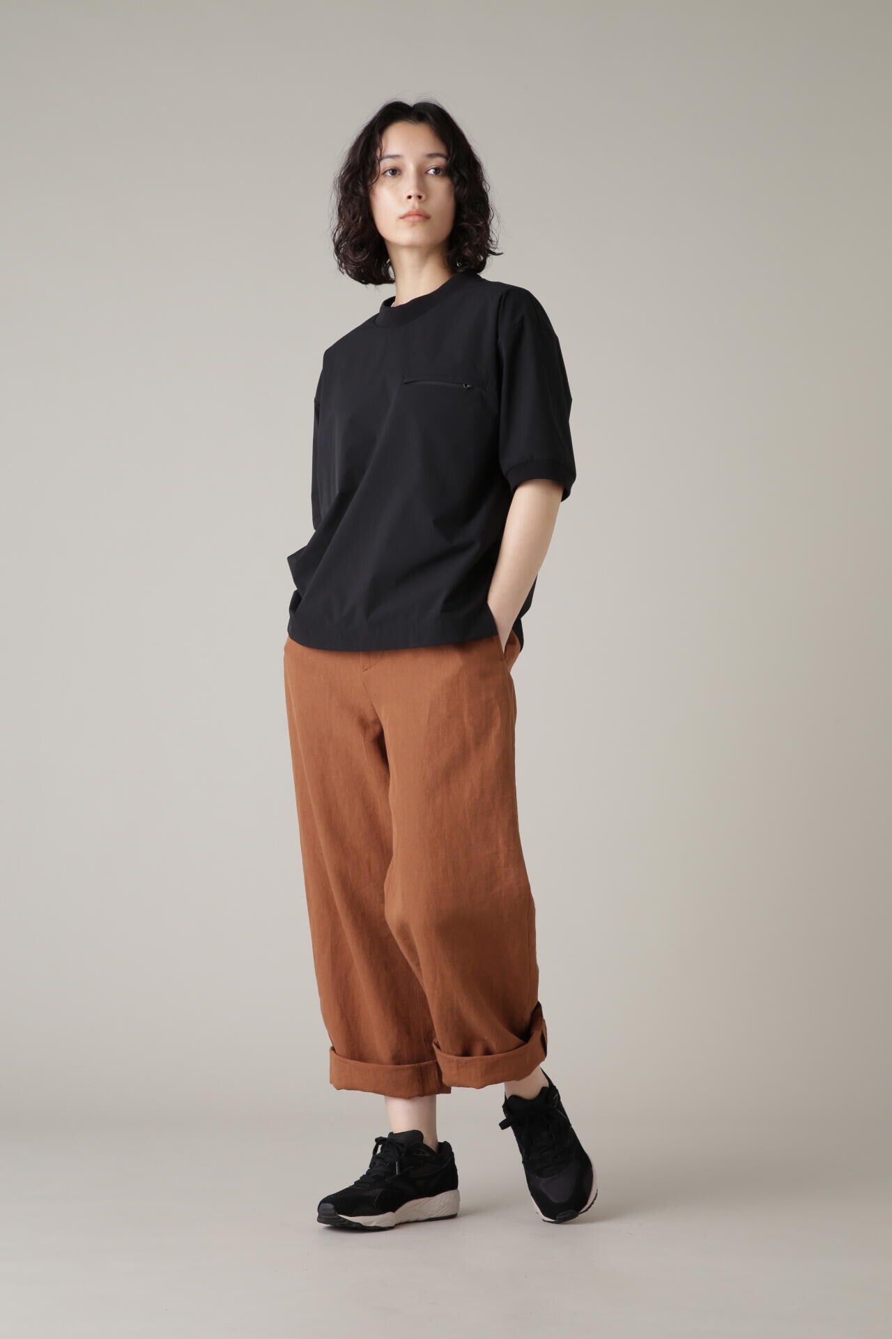 STRETCH POLYESTER POPLIN
