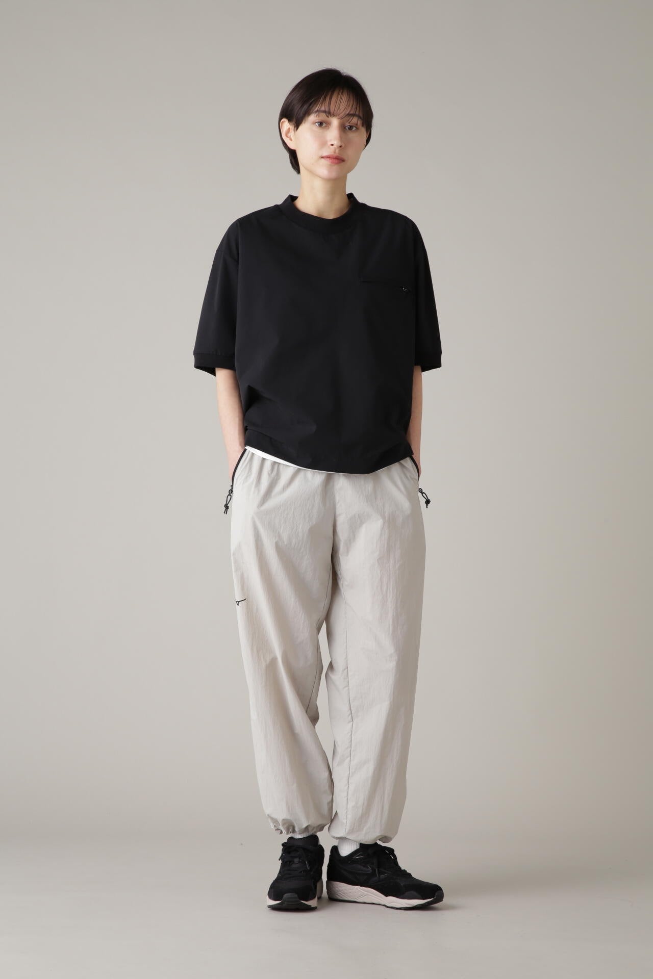 STRETCH POLYESTER POPLIN