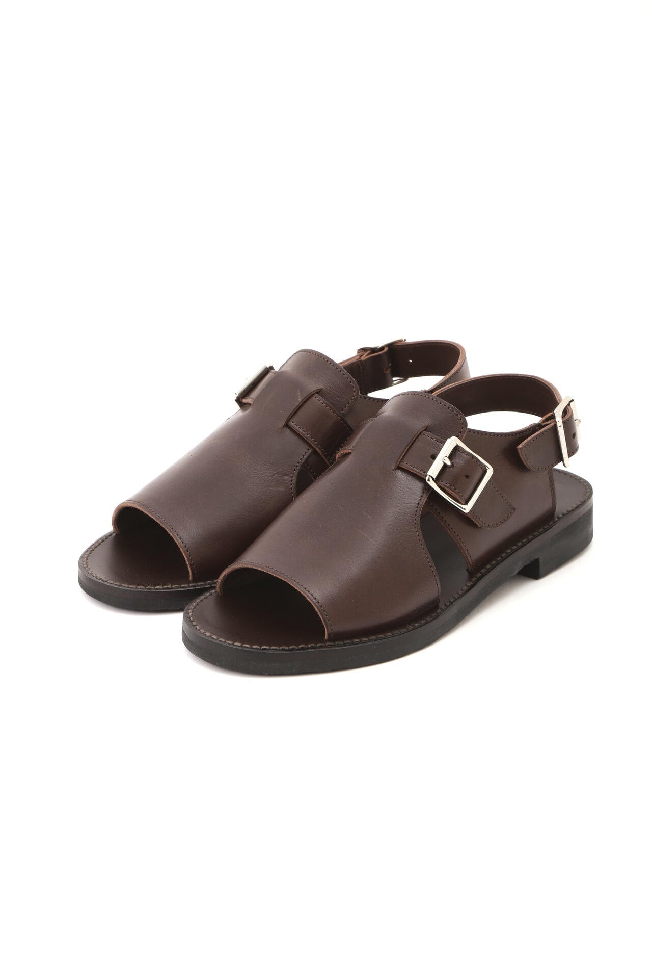 OILED LEATHER SANDAL