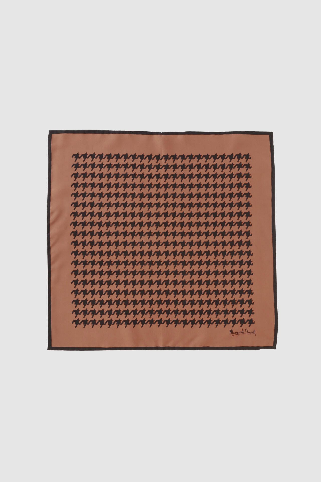 SILK GLENCHECK SCARF