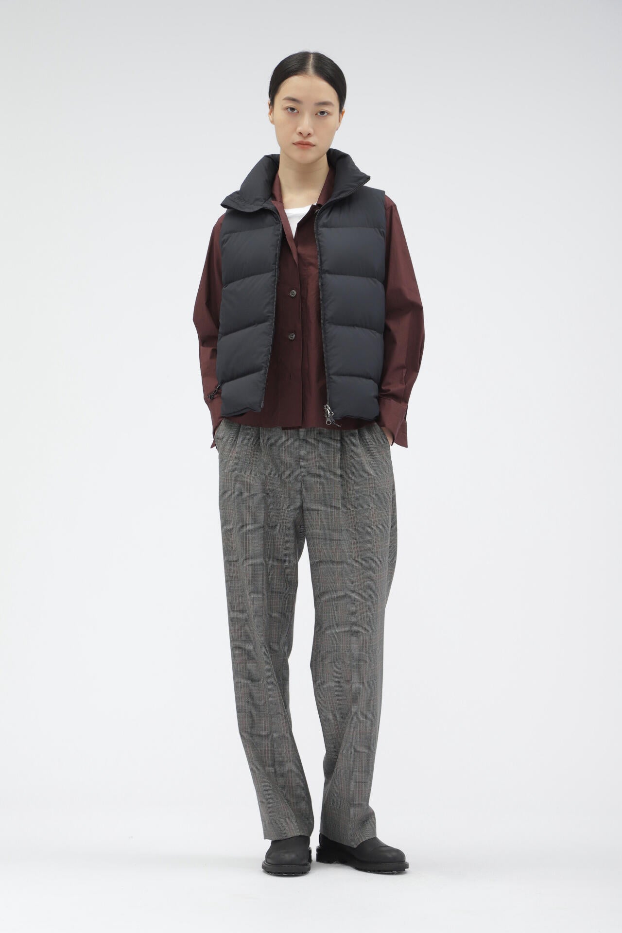 OVERCHECK WOOL