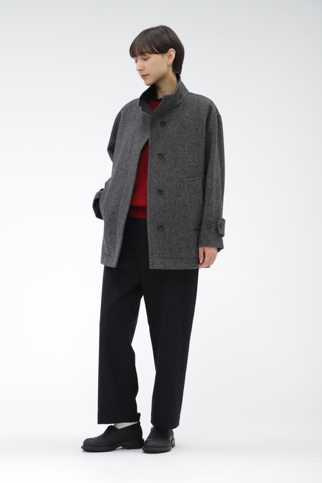 【超美品】 Heavy wool flannel 18AW マーガレットハウエル FLANNEL WOOL | MARGARET HOWELL（マーガレット・ハウエル） ｜【公式