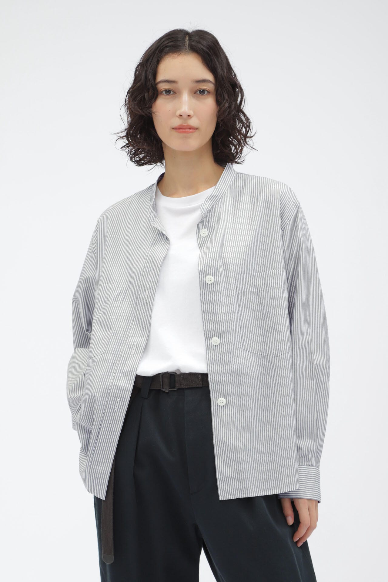 SILK COTTON STRIPE | MARGARET HOWELL（マーガレット・ハウエル